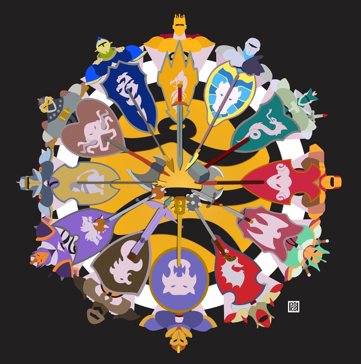 Pdc88 art king arthur and the knights of justice 03
