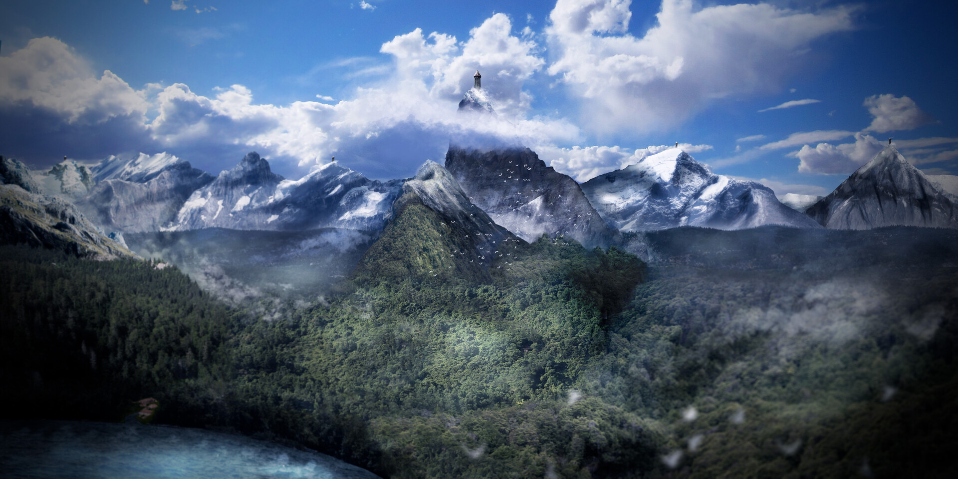 ArtStation Mirror Lake