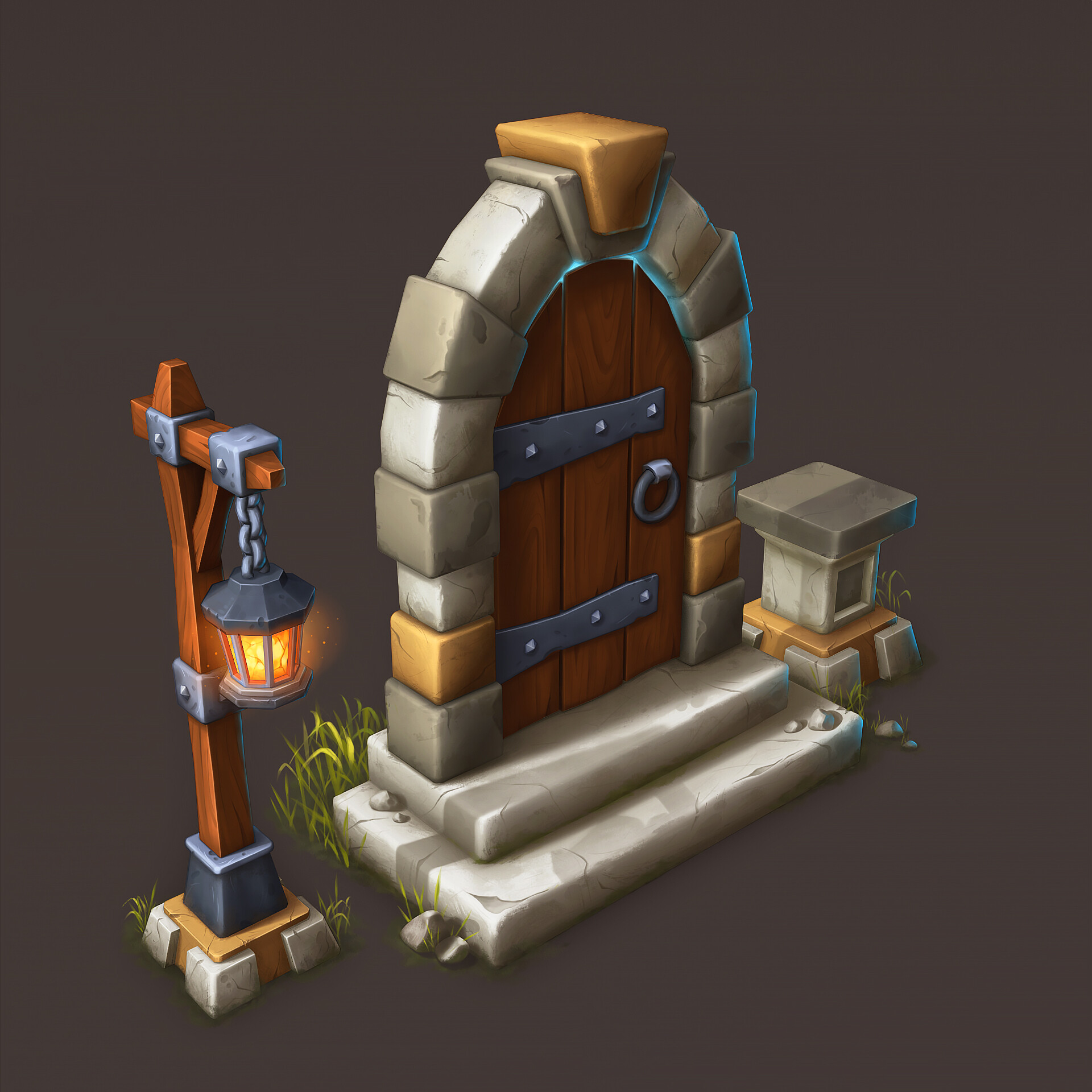 ArtStation - Casual Door Middle Ages