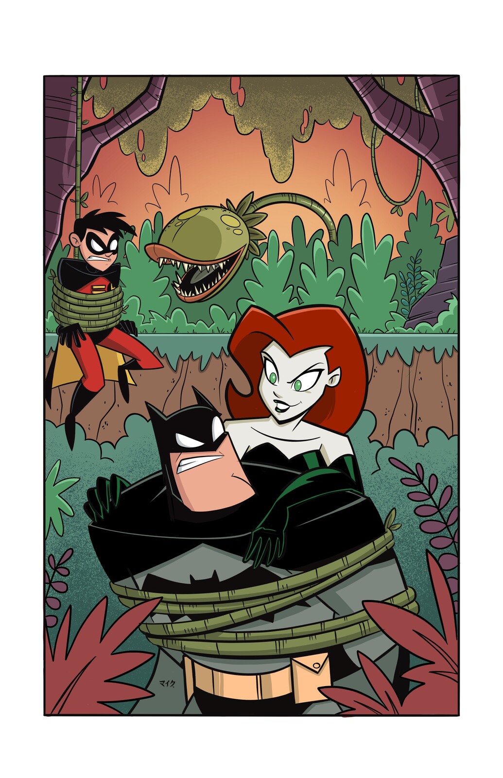 Batman and Robin all Tied Up