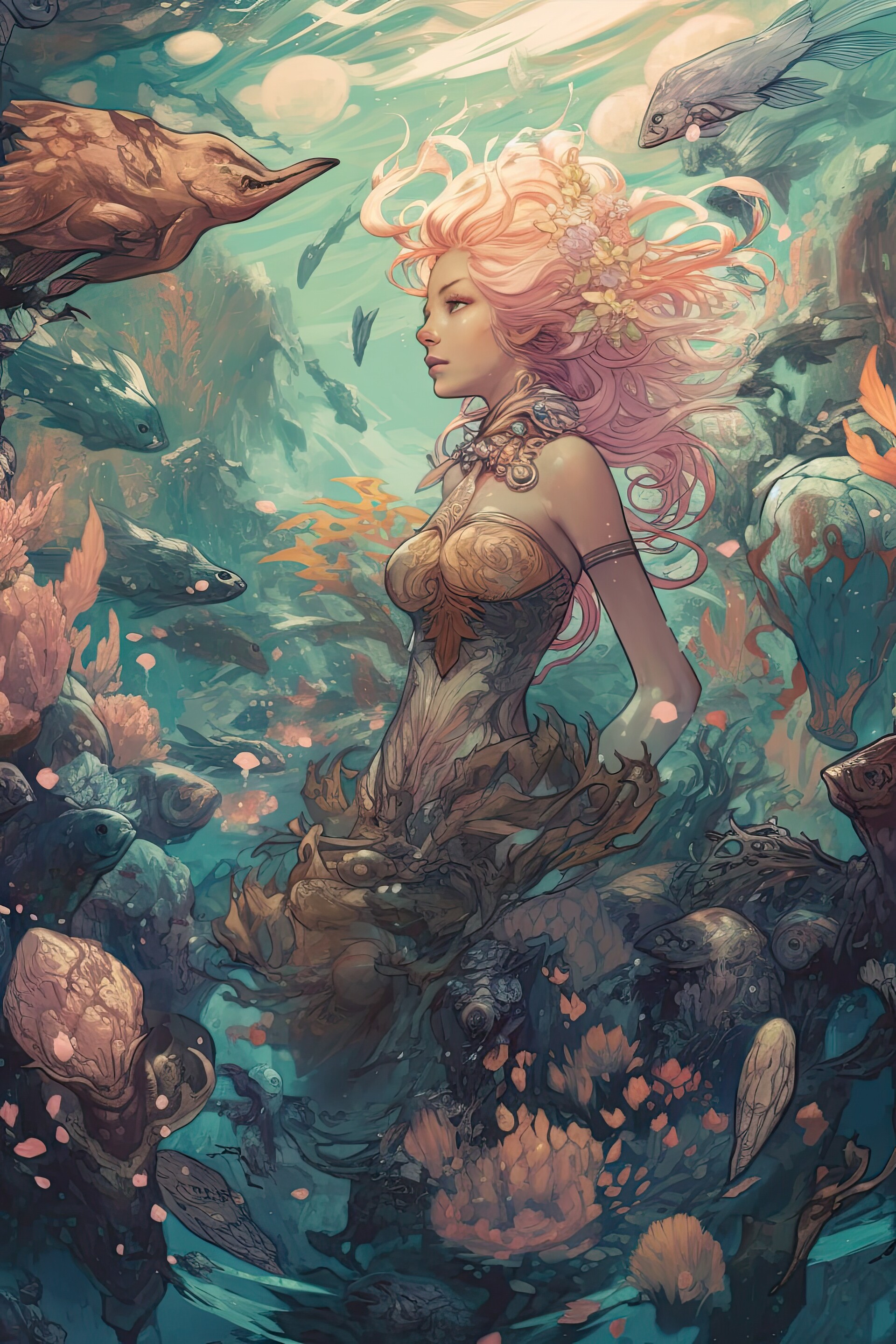 Sea Siren Mermaid