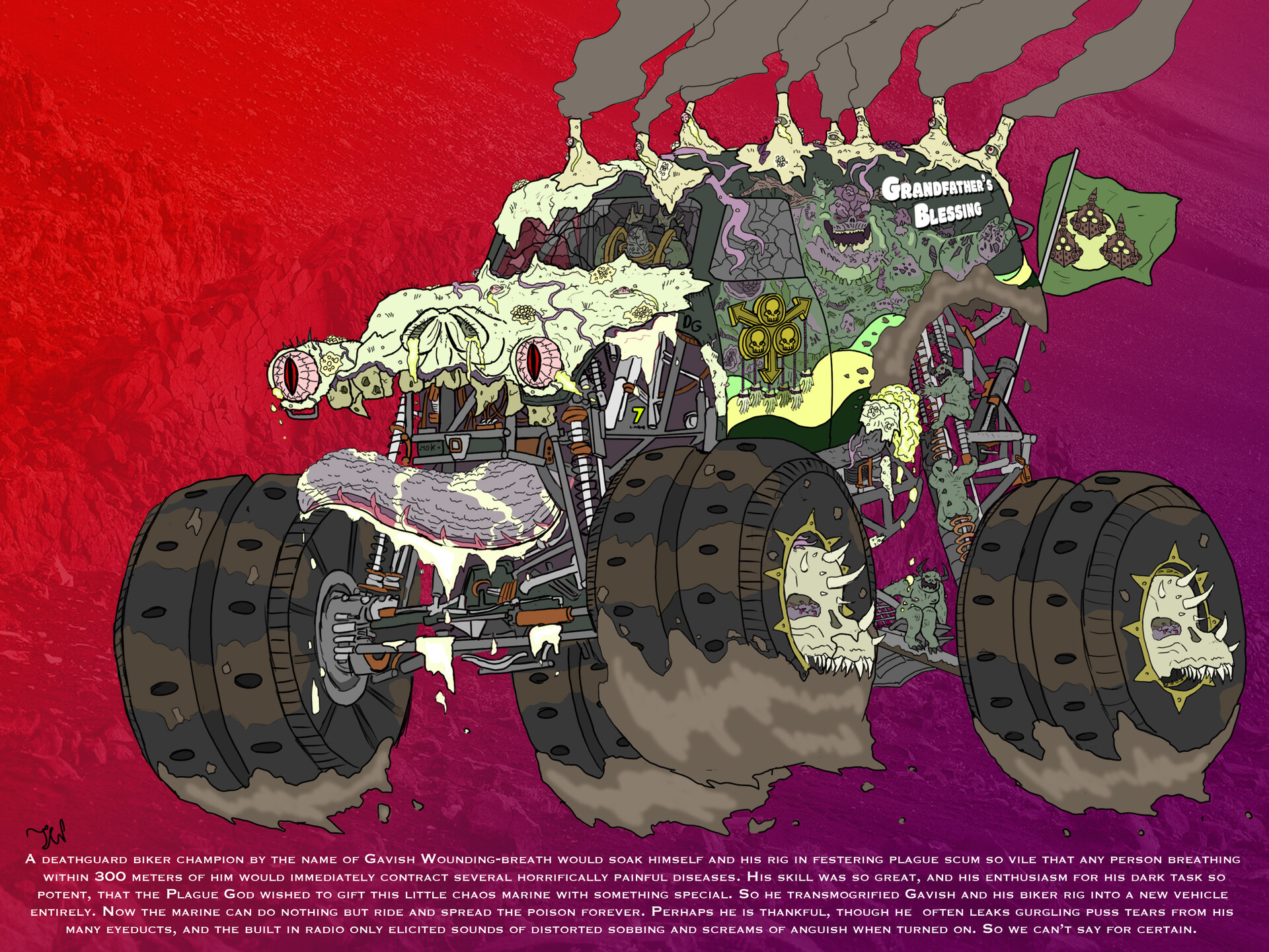 ArtStation - Monster Trucks Poster