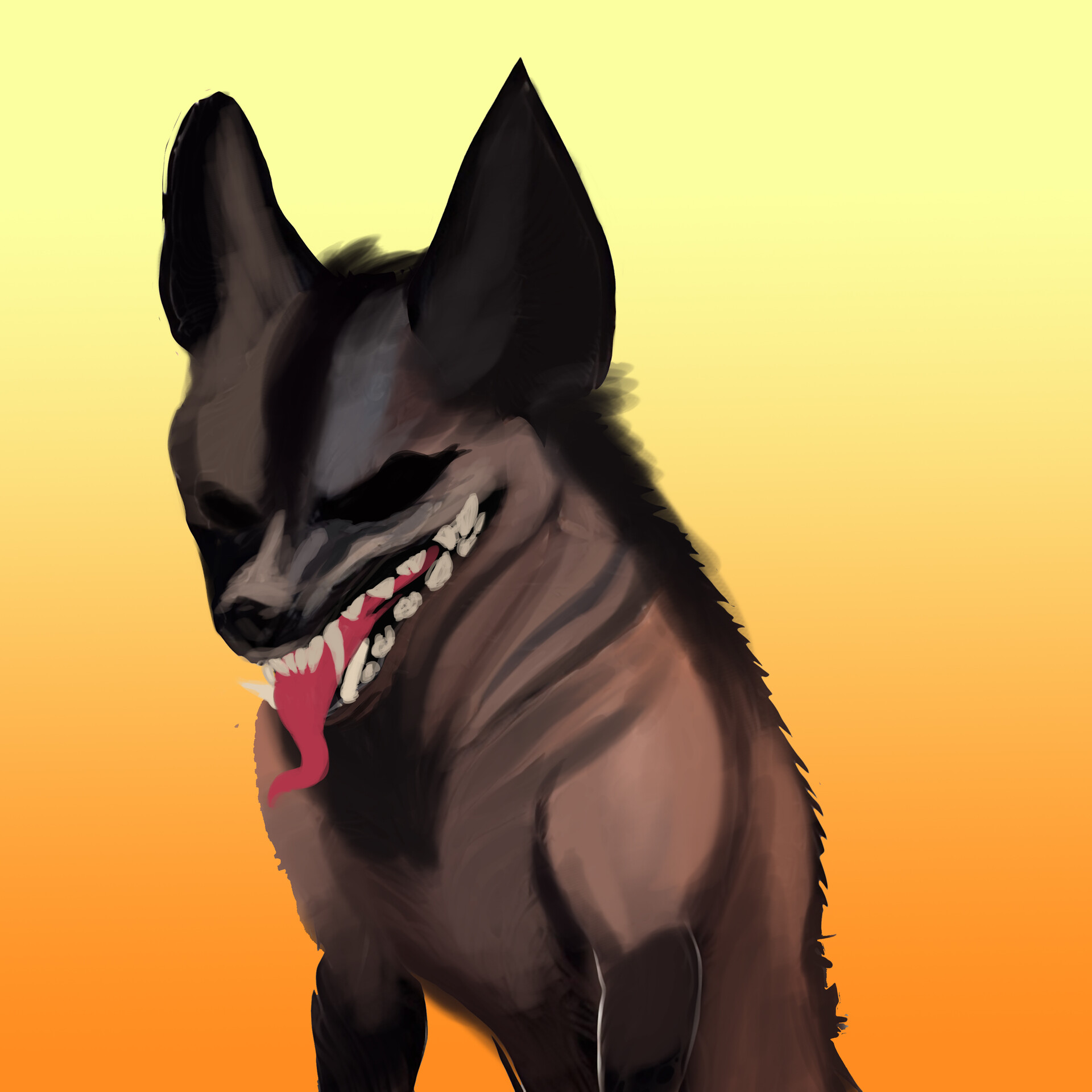 生まれのブランドで ArtStation - hyena アート・デザイン・音楽