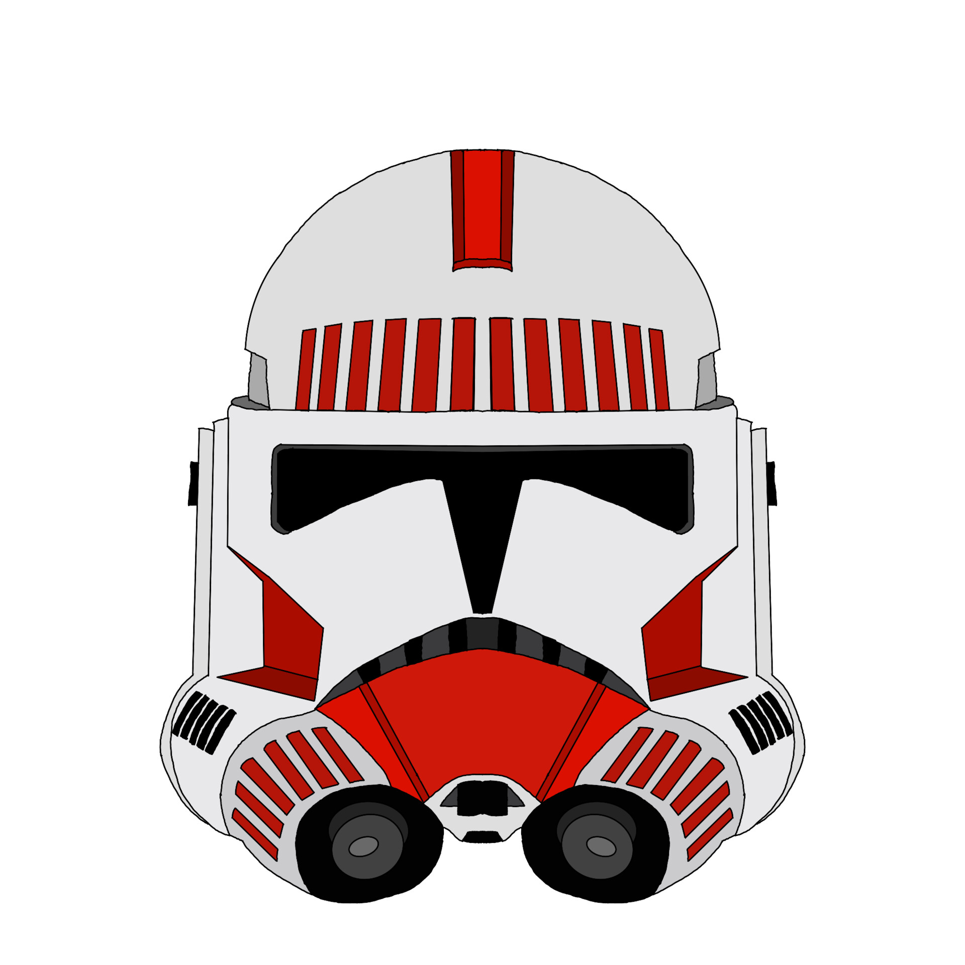 Clone shock store trooper helmet