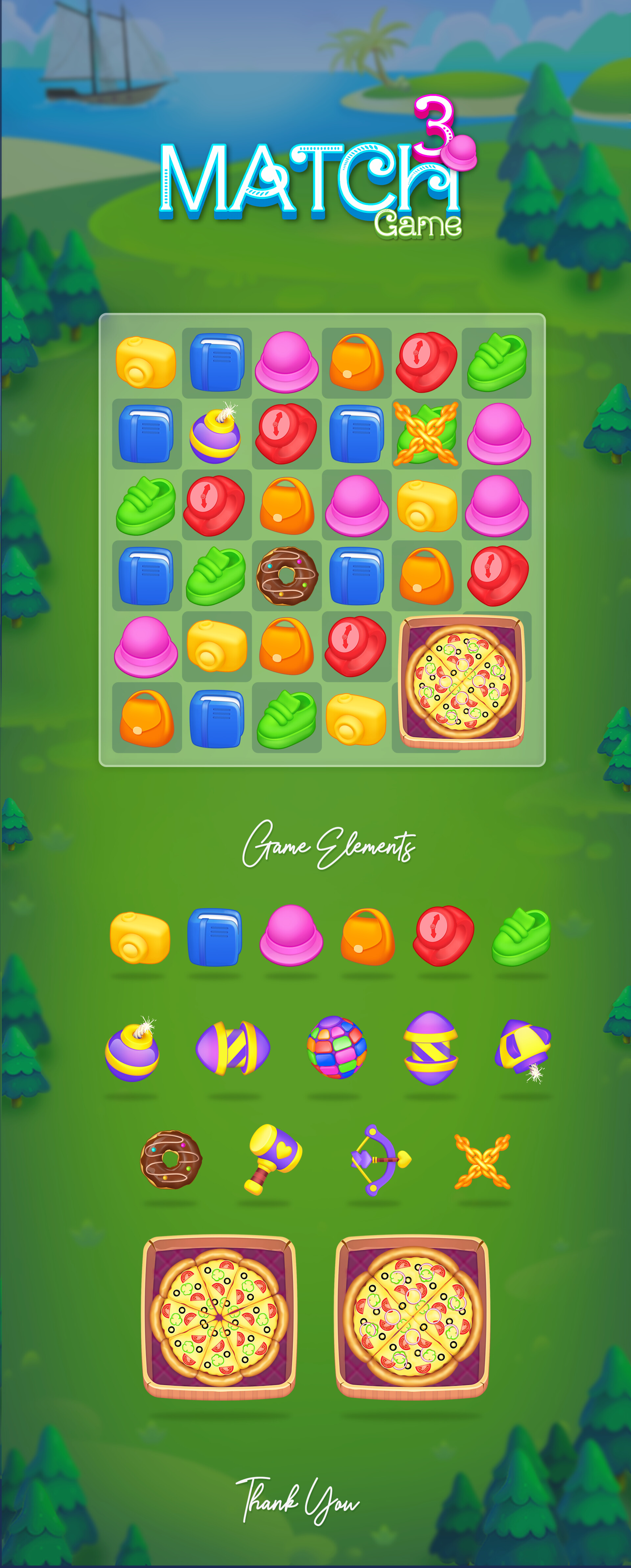 ArtStation Match 3 Games ArtStation Match 3 Games