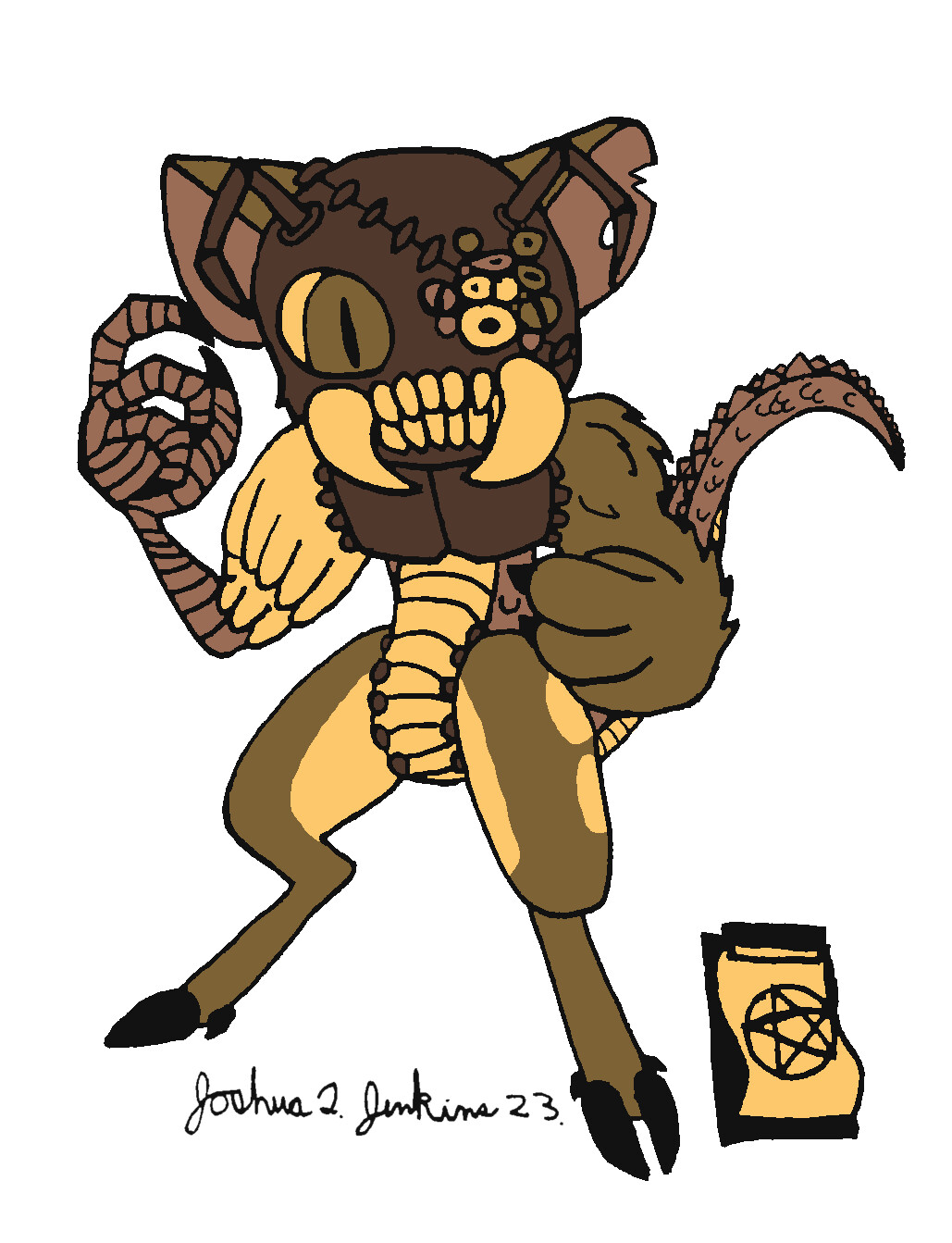 ArtStation Inscryption Fan Creature Proto Amalgam