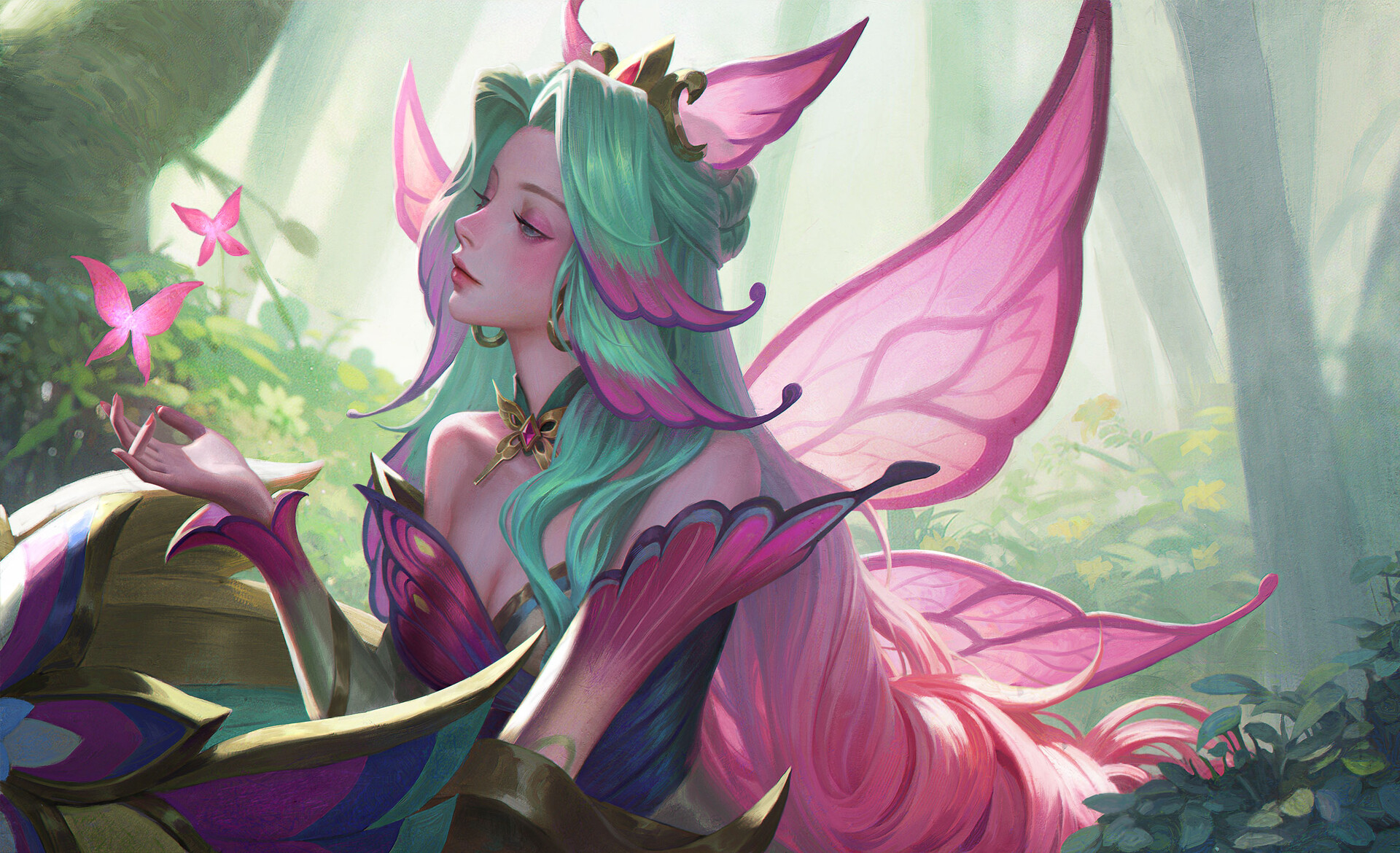 ArtStation 萨勒芬妮 Seraphine League of Legends