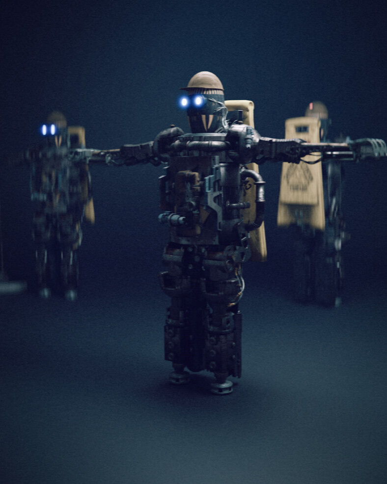 ArtStation Robot Janitor
