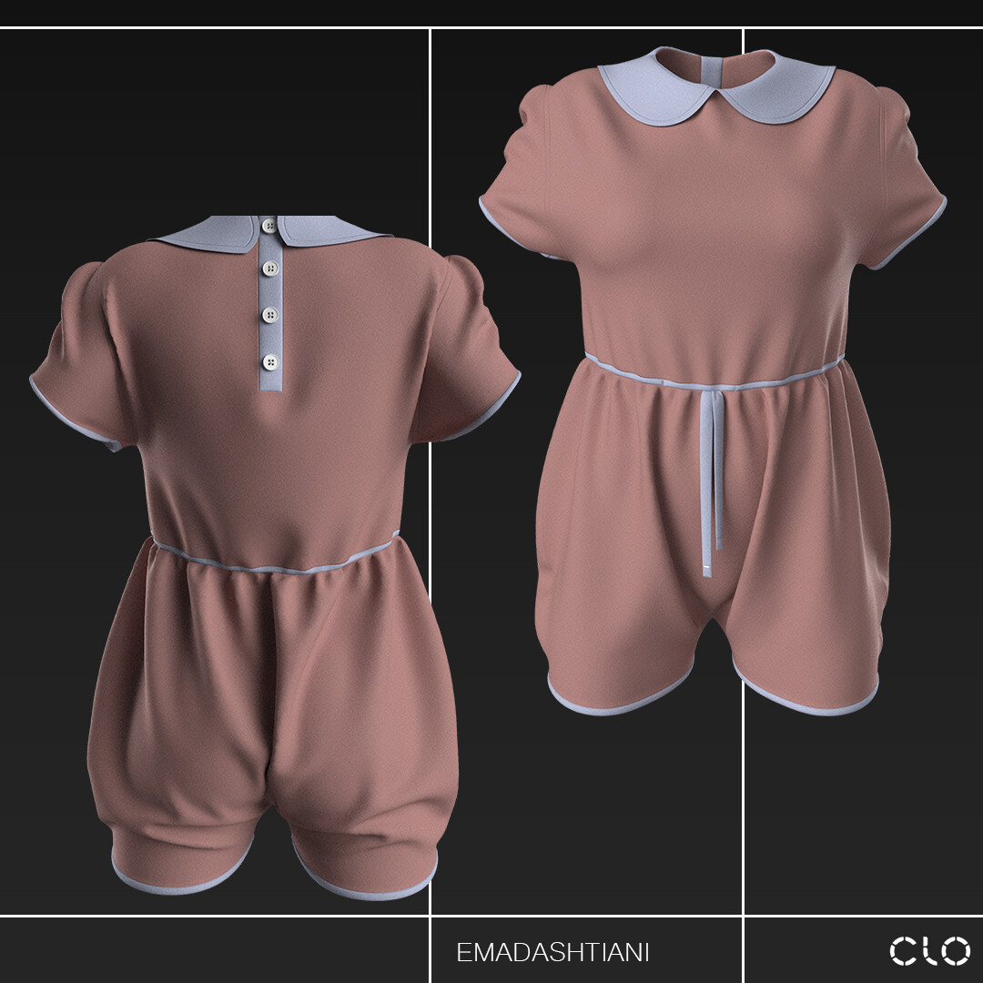 ArtStation BABY GIRL _ AnimeGirlsOutfit N3 53