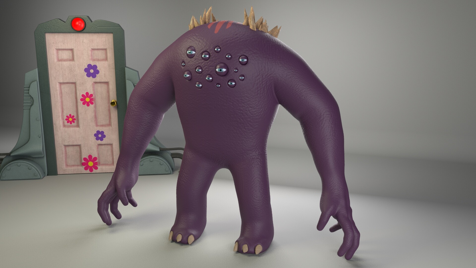 ArtStation - Monsters, Inc. inspired characters