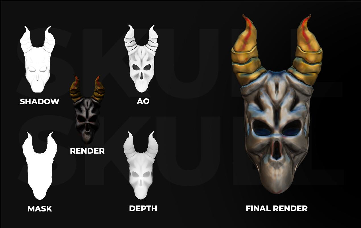 All passes render 