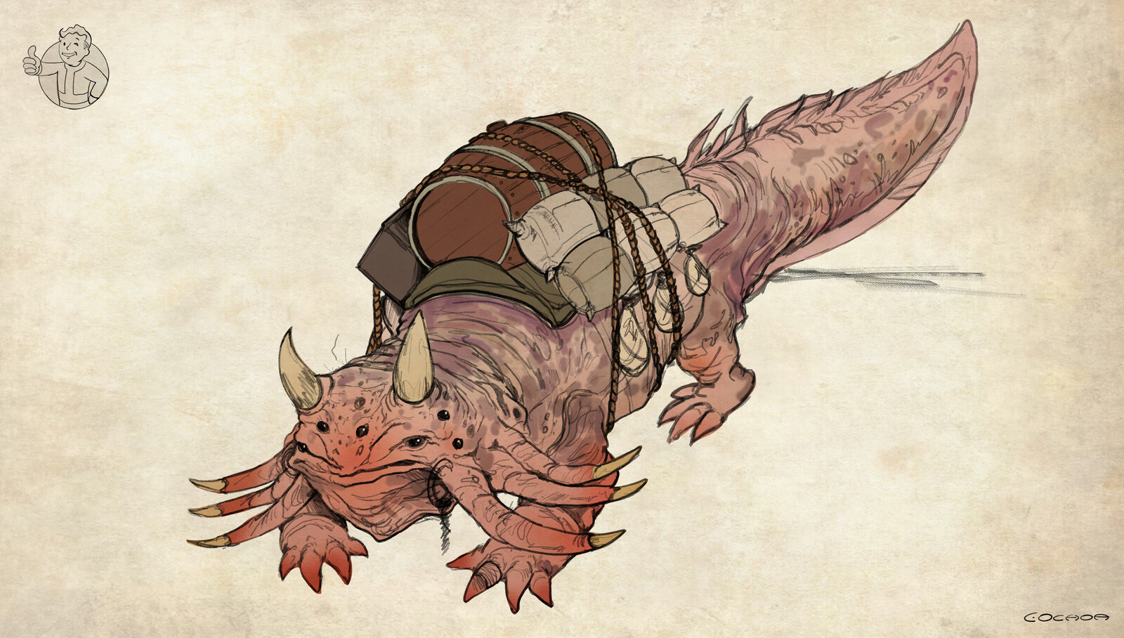 Travelling Mutant Axolotl 