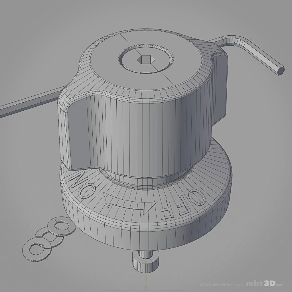 Retro Switch Knob Wire