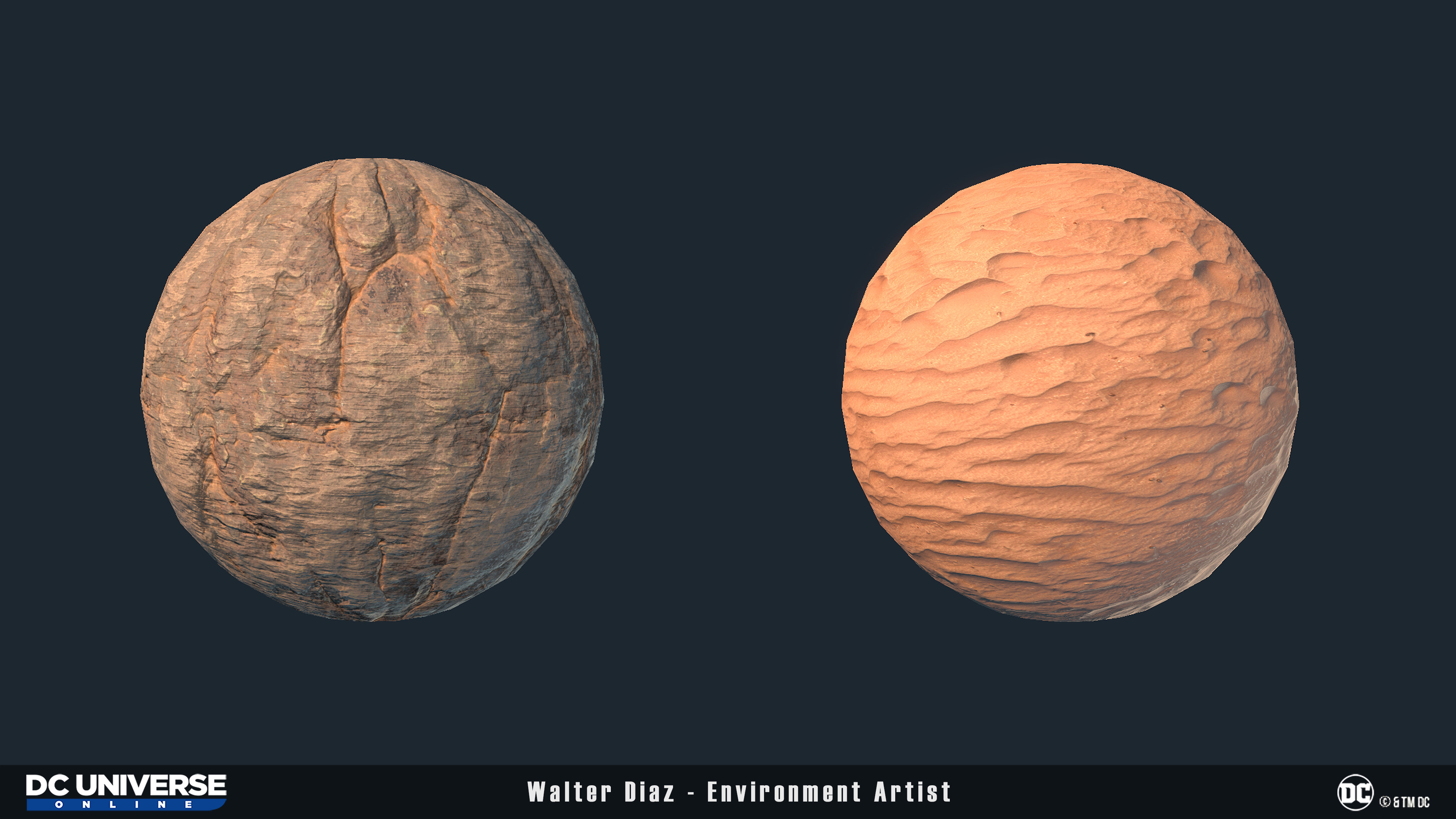 Materials I created using scans and Photoshop
