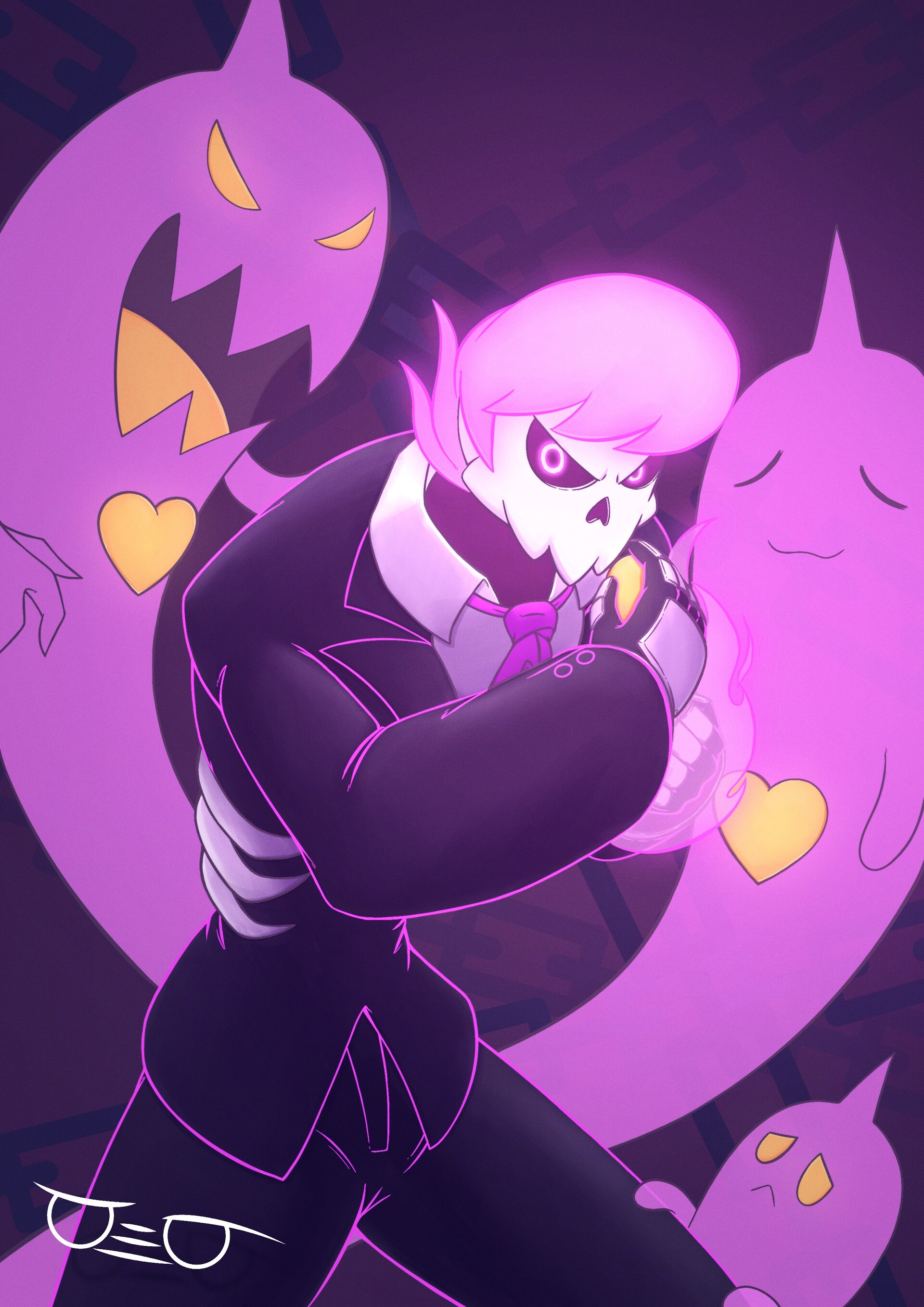 ArtStation - Lewis Pepper (Mystery Skulls Animated)