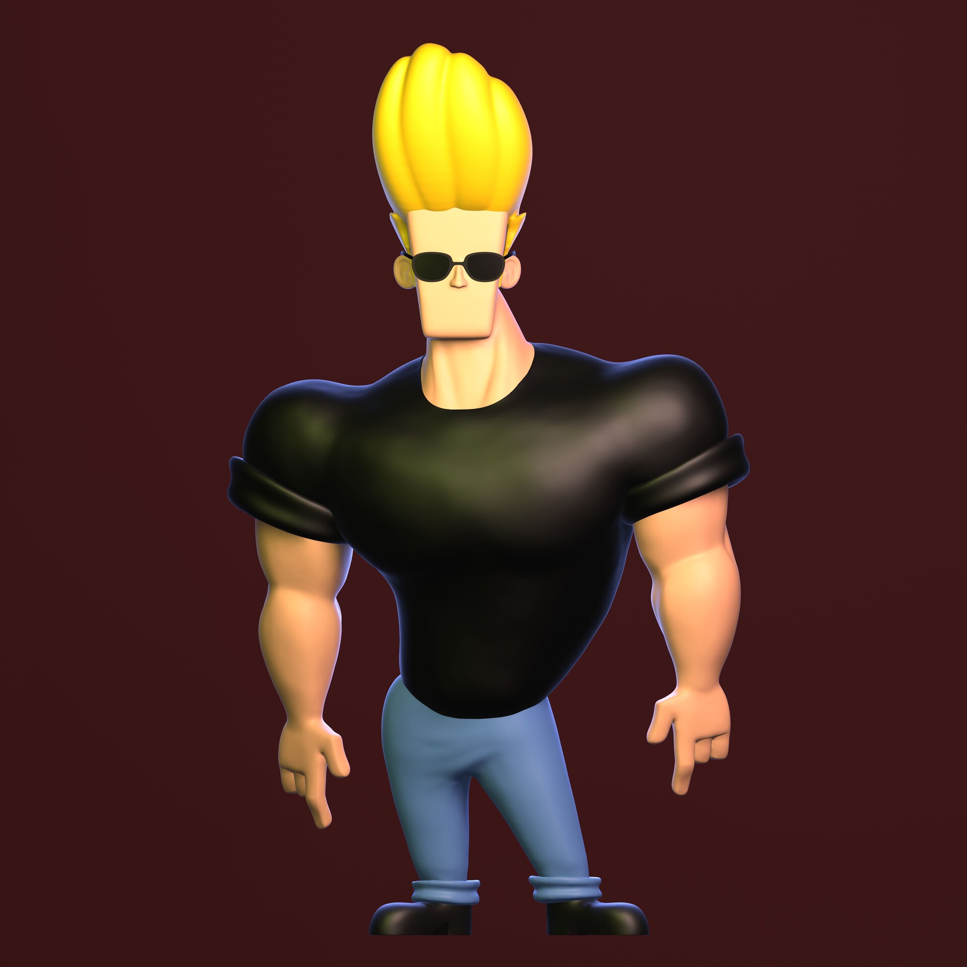 ArtStation Johnny Bravo!