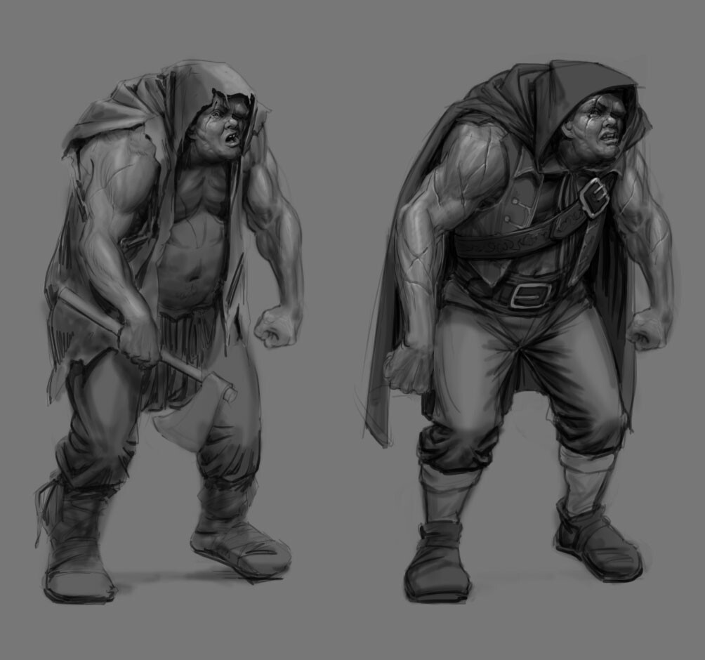 ArtStation QUASIMODO Character design