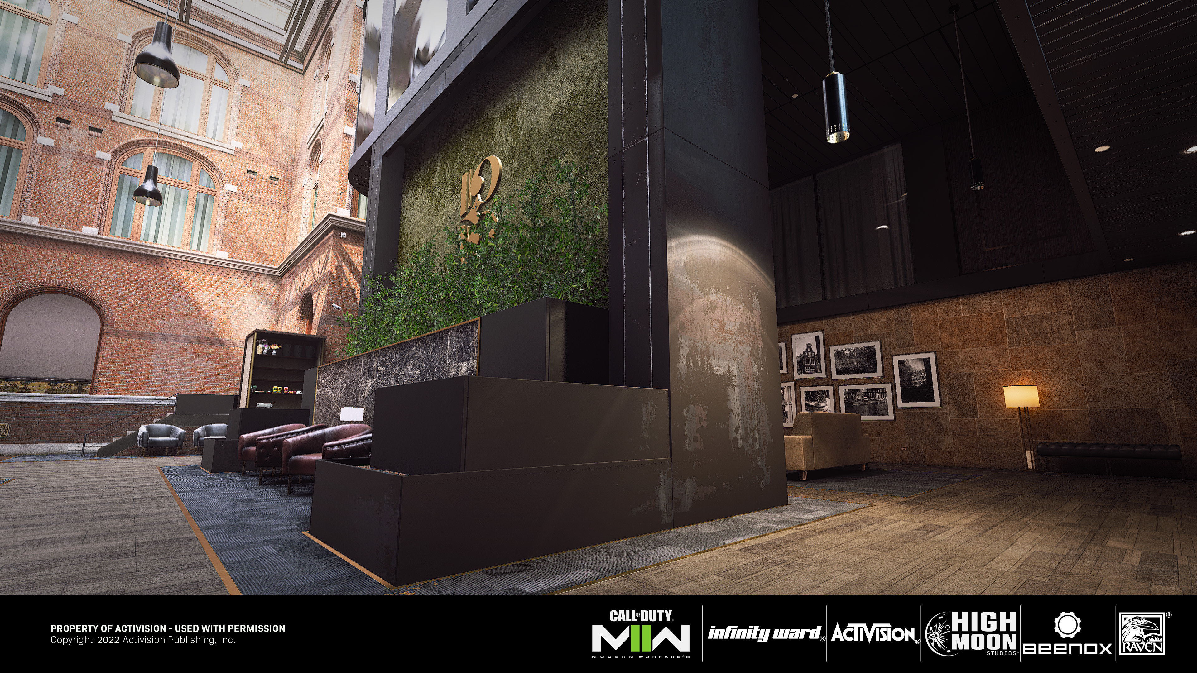 Responsible for wall textures, ground textures, decals, trim sheets and material calibration.