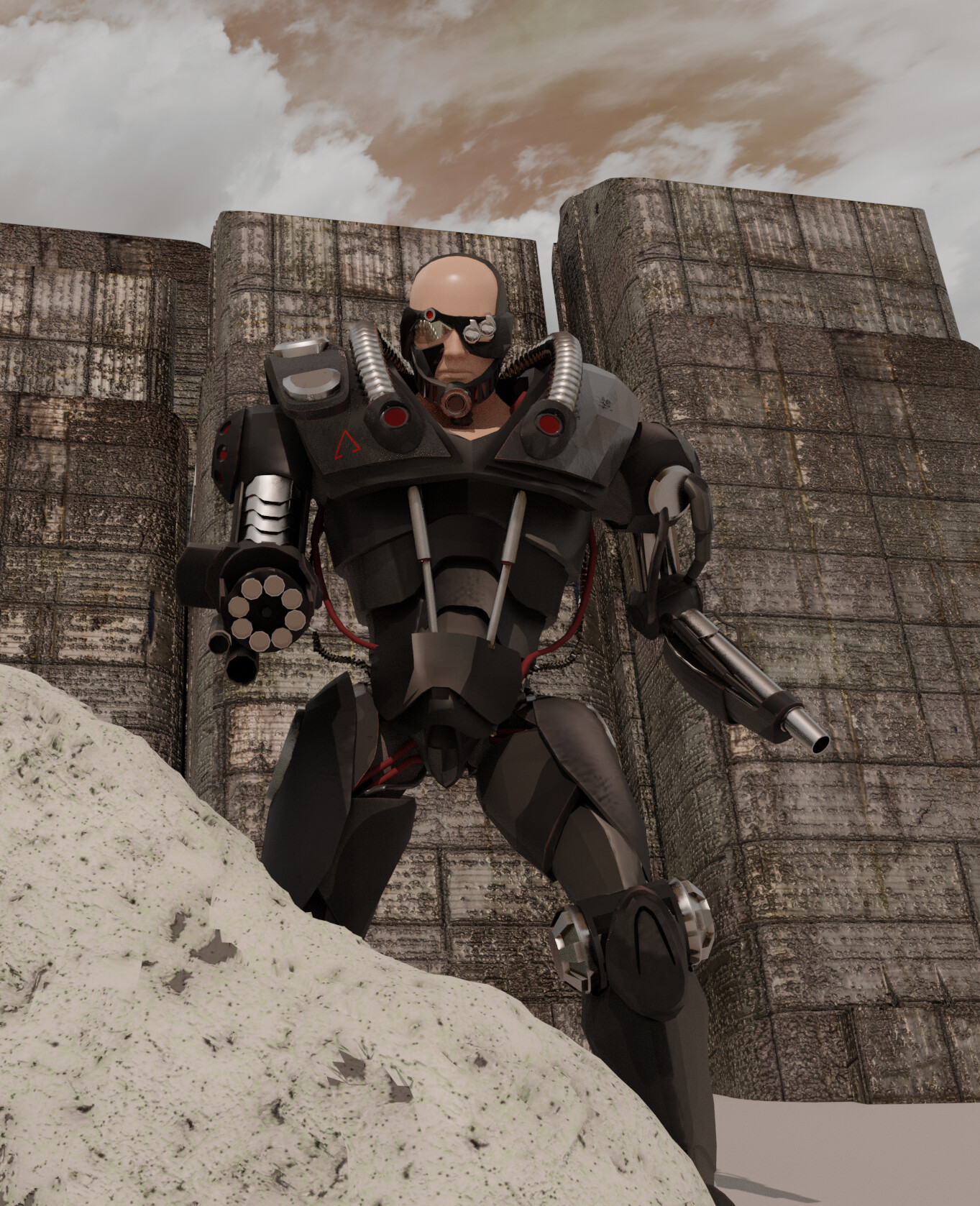 ArtStation - Nod Cyborg (Tiberian Genesis)