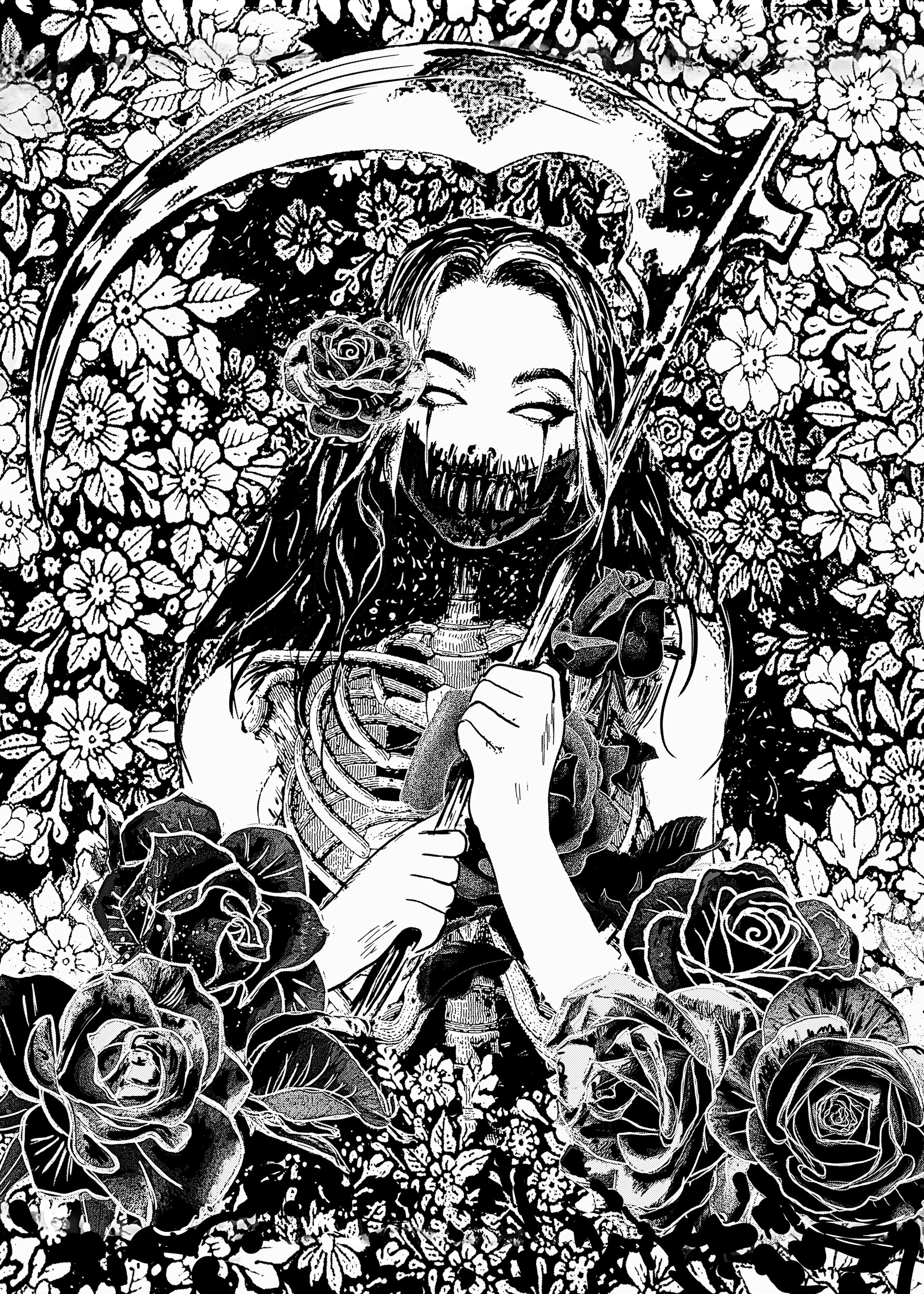 Manga floral on sale