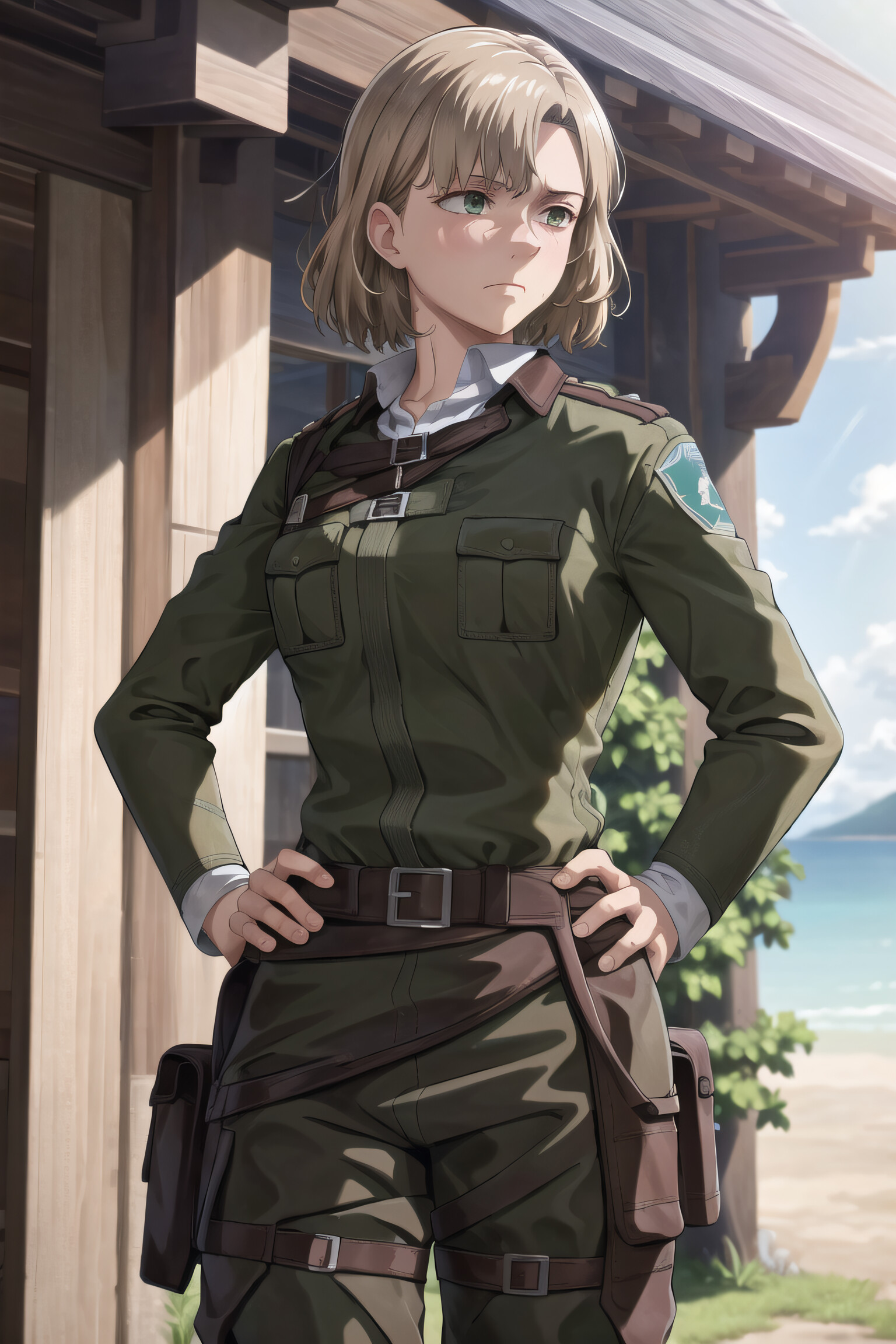 ArtStation Hitch Dreyse Attack on Titan