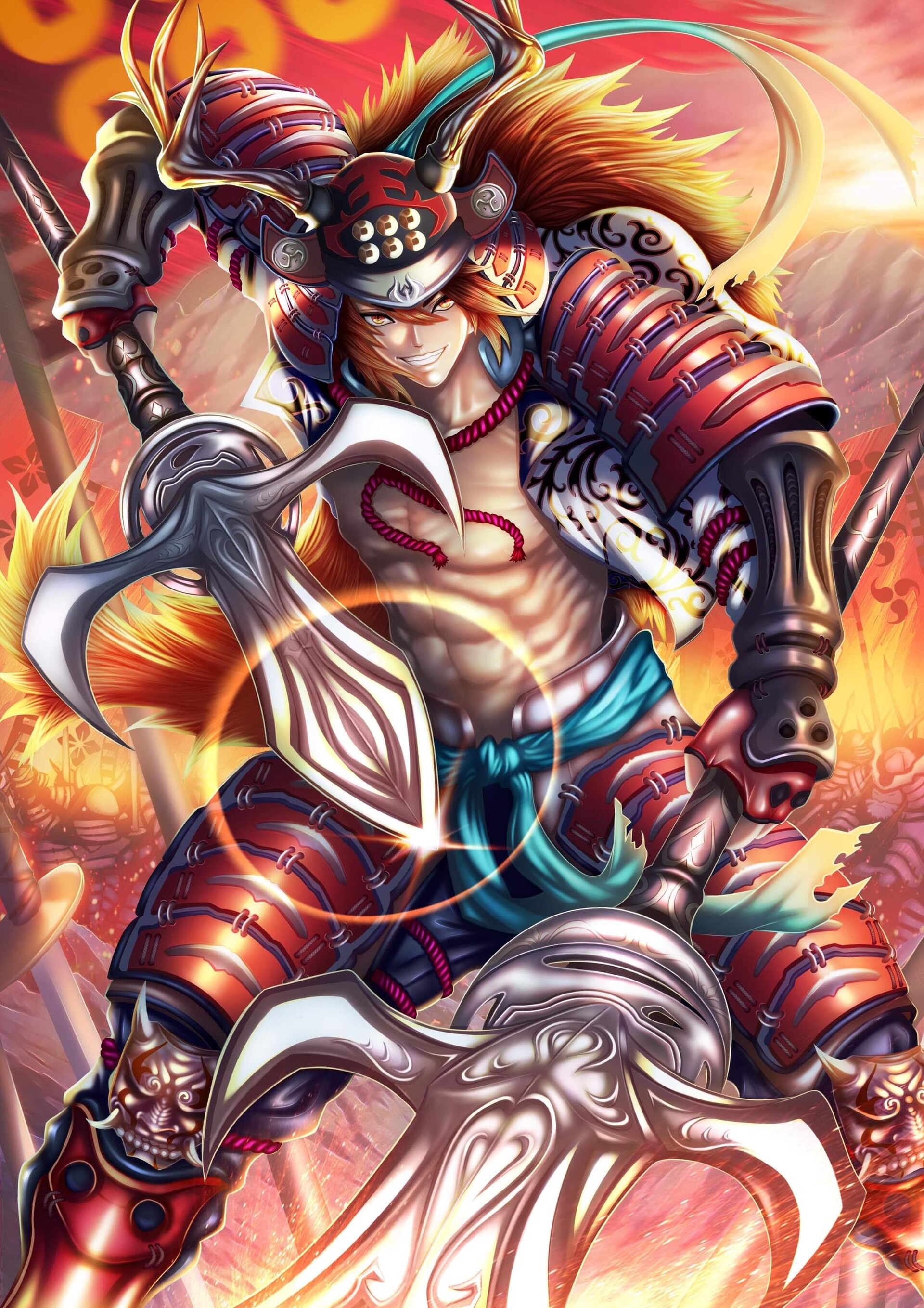 ArtStation - warrior character artwork