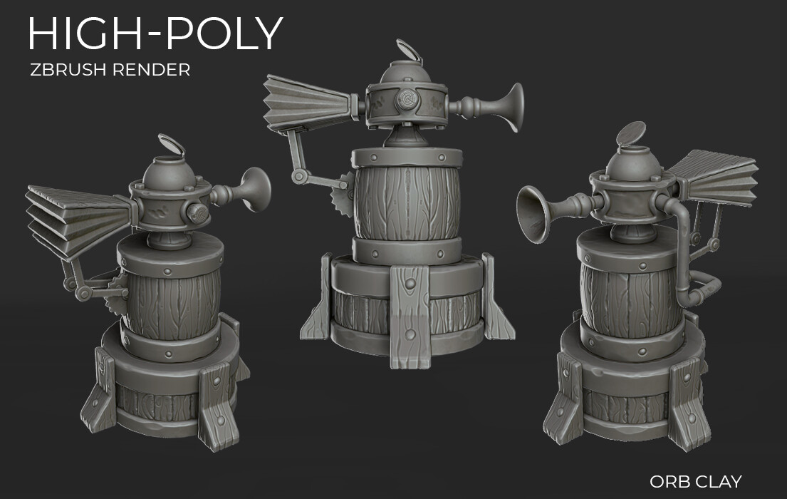 Konstantin Ushakov - STYLIZED TURRET