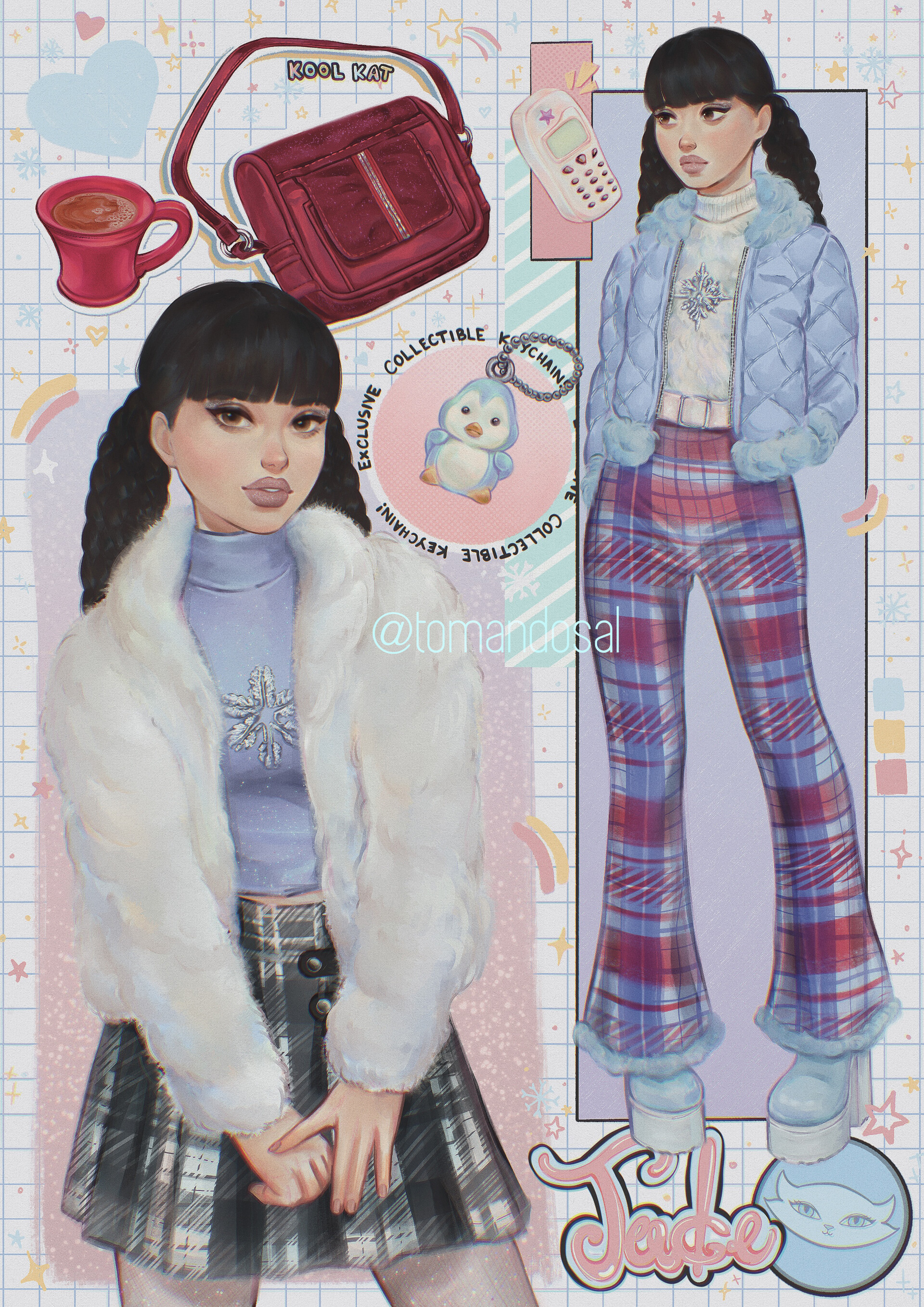 Bratz wintertime wonderland jade Dolls Accessories