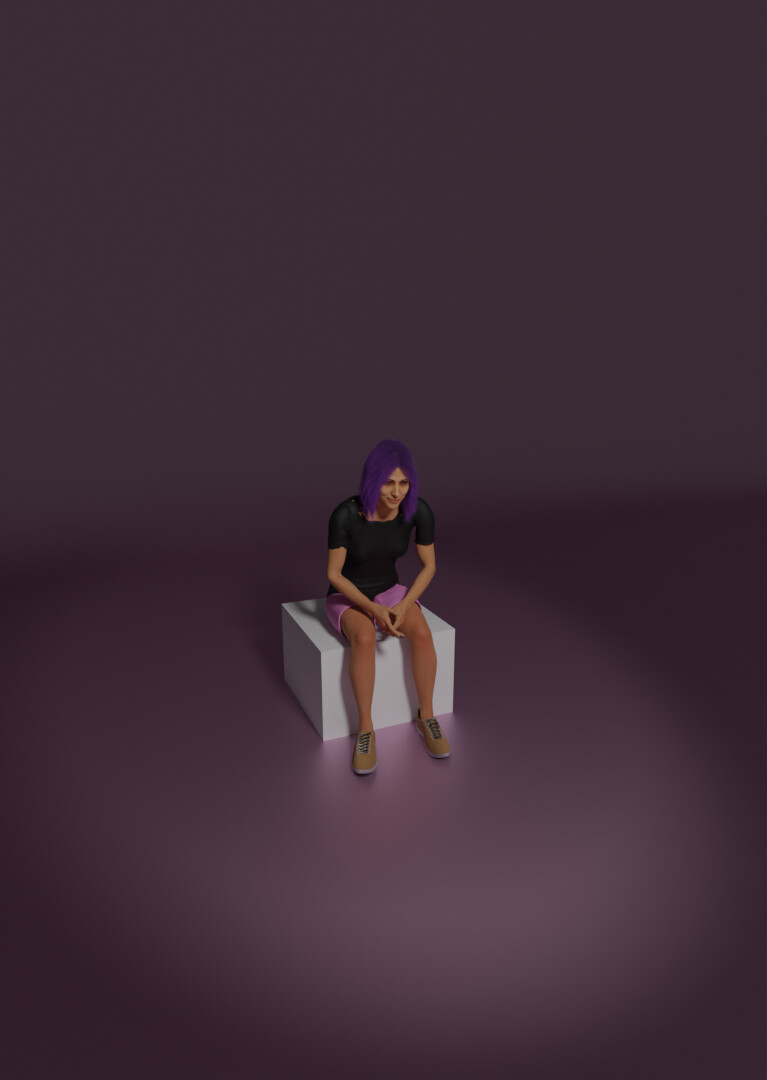 ArtStation - Lighting and Model