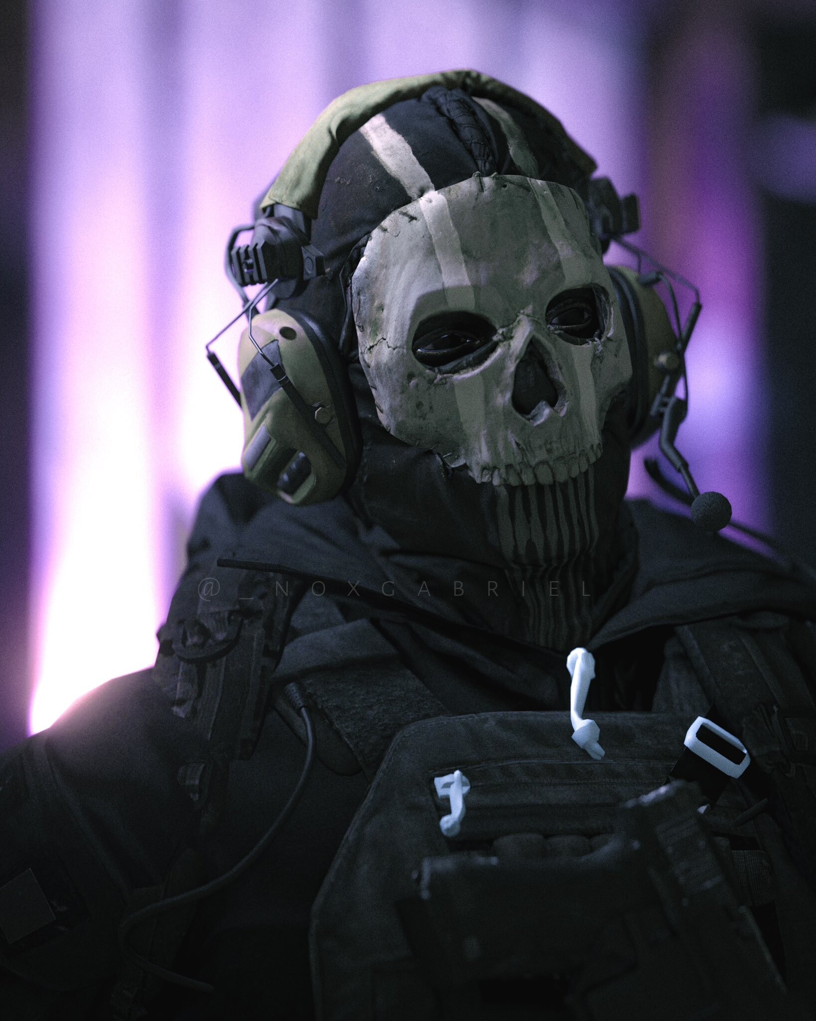 ArtStation - Simon Ghost Riley - CODMW2 render