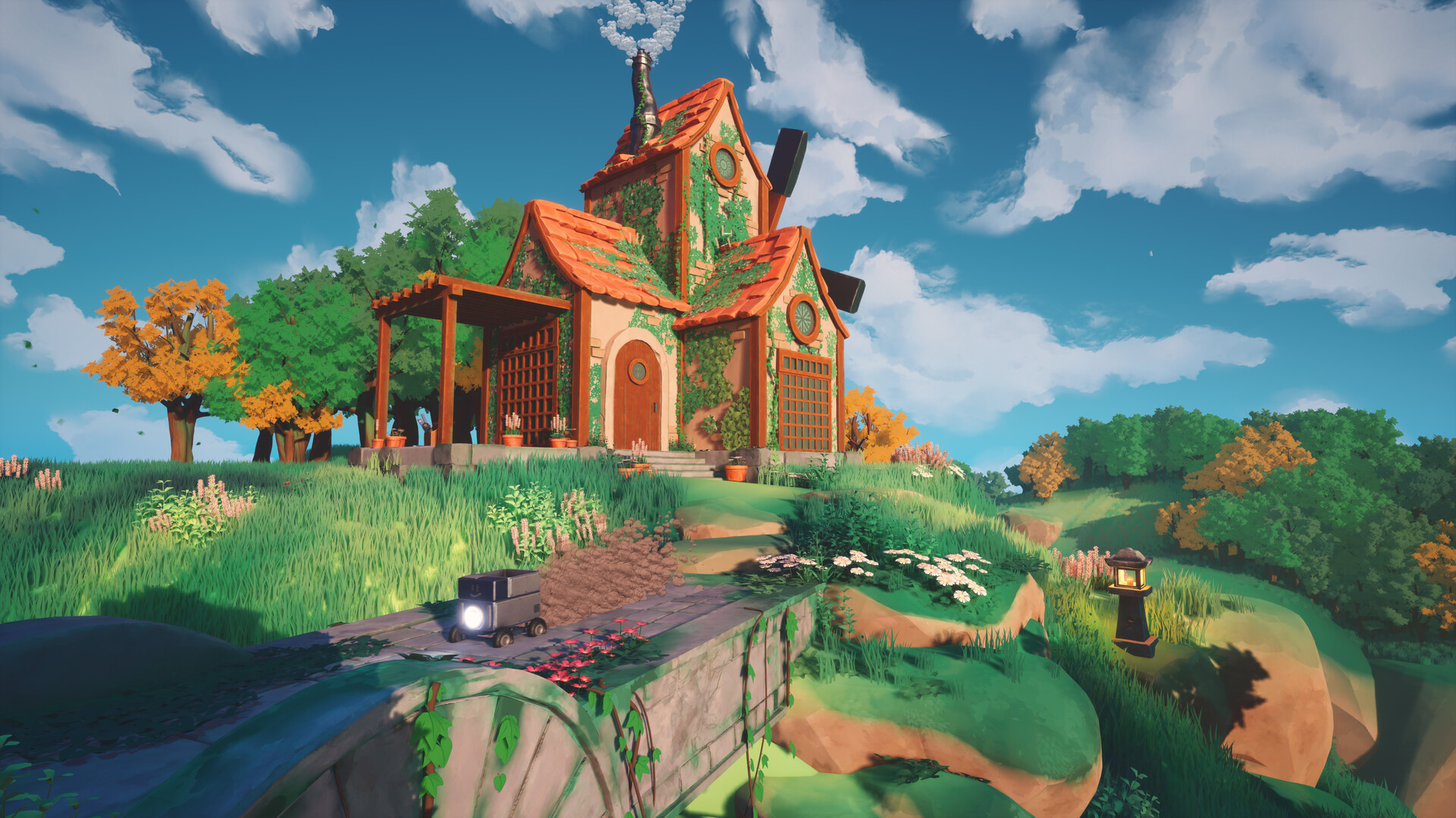 ArtStation - Castle In The Clouds - UE4 Stylized Environment & Technical Art