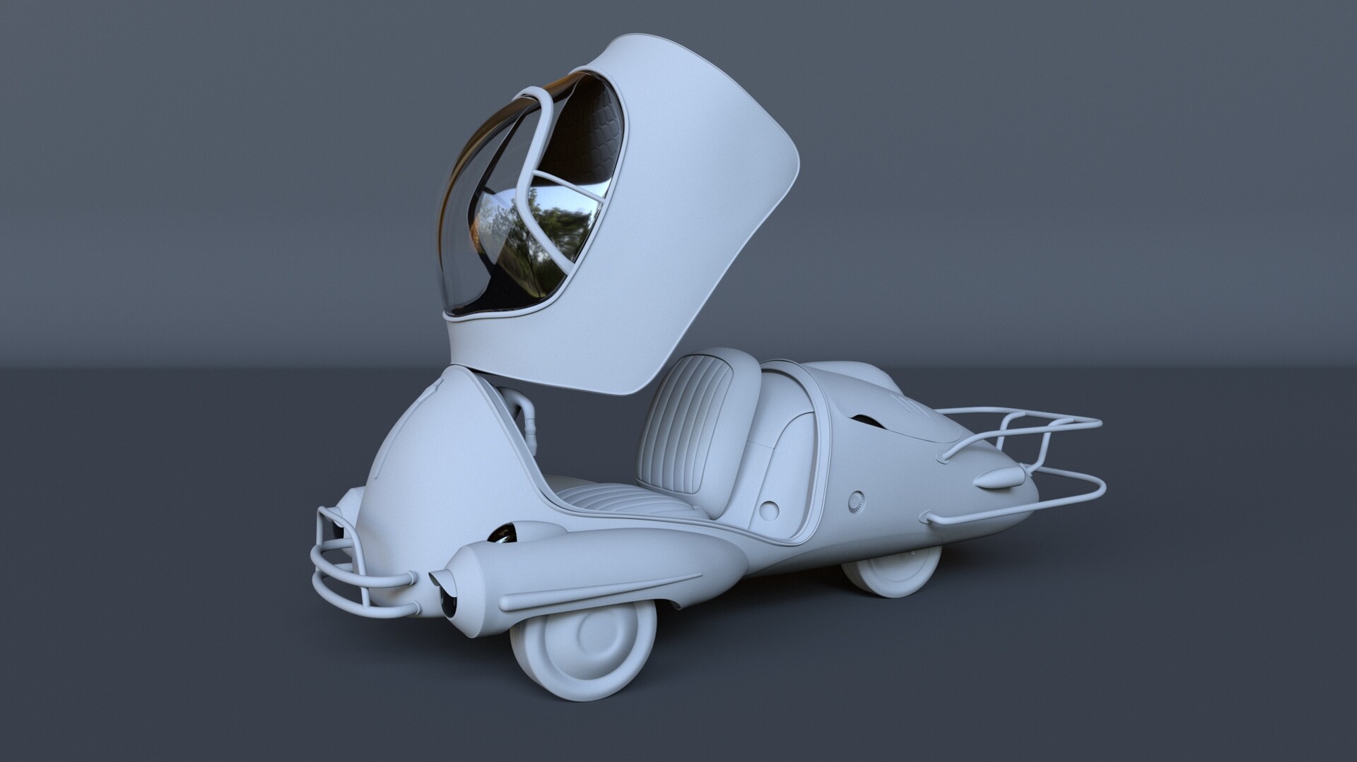Artstation fusion flea fallout 4 car modeling