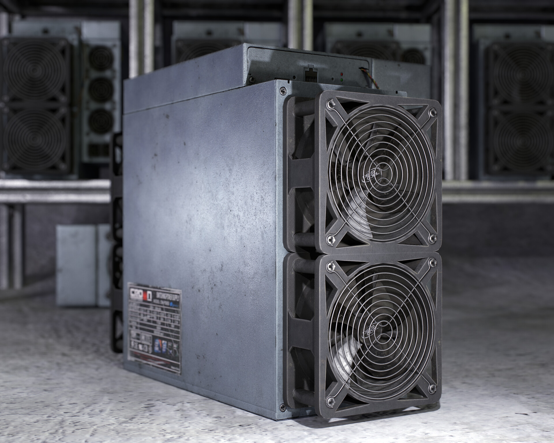 Mariya Teyder - Antminer ASIC Mining Rig