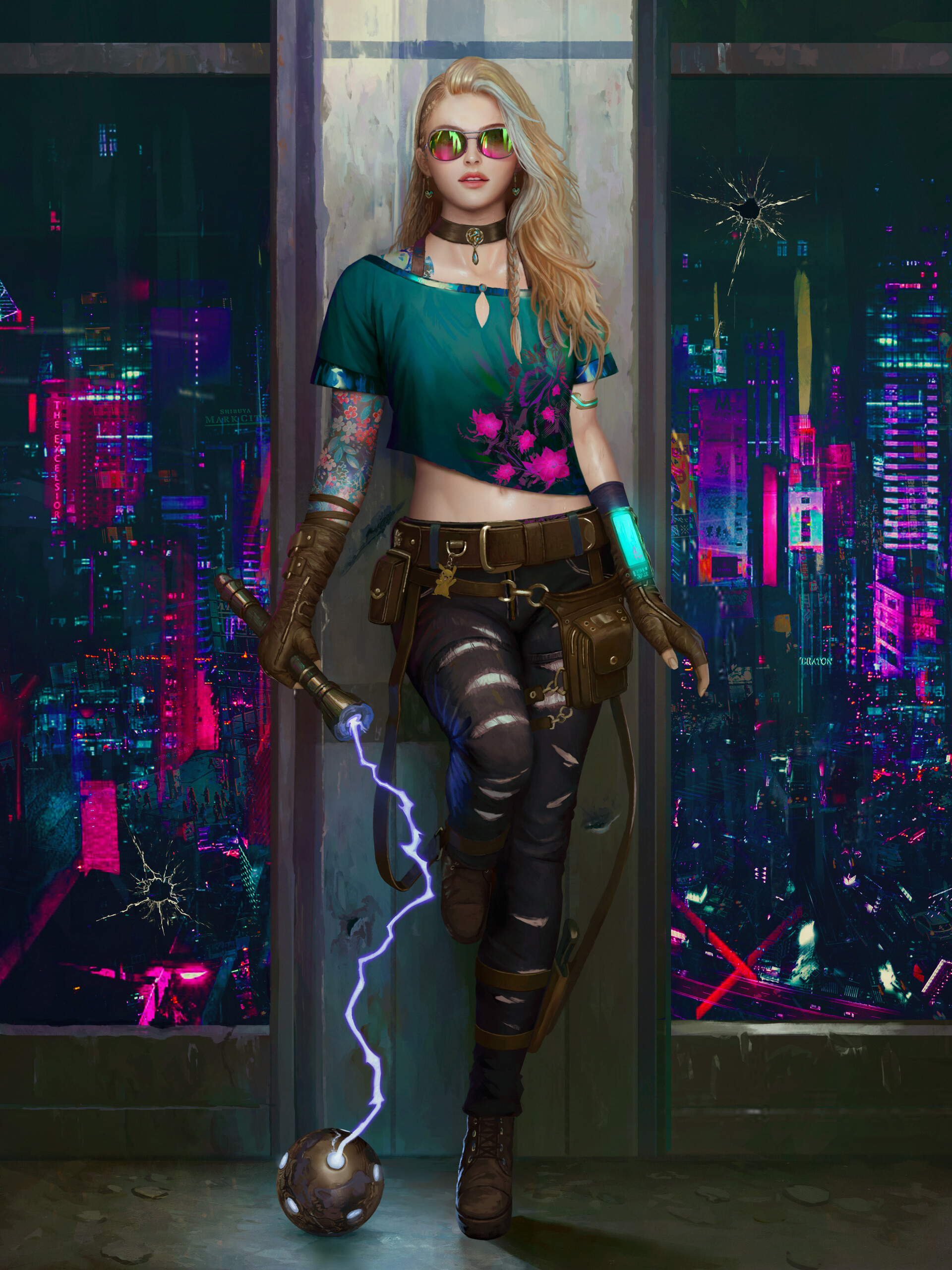 Cyberpunk Anna by Raynkazuya (Mario Wibisono) pic