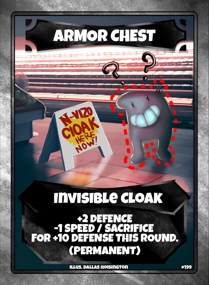 Armor Chest: indivisible Cloak 