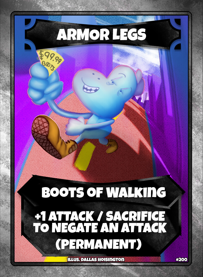 Armor legs: Boots of Walking
