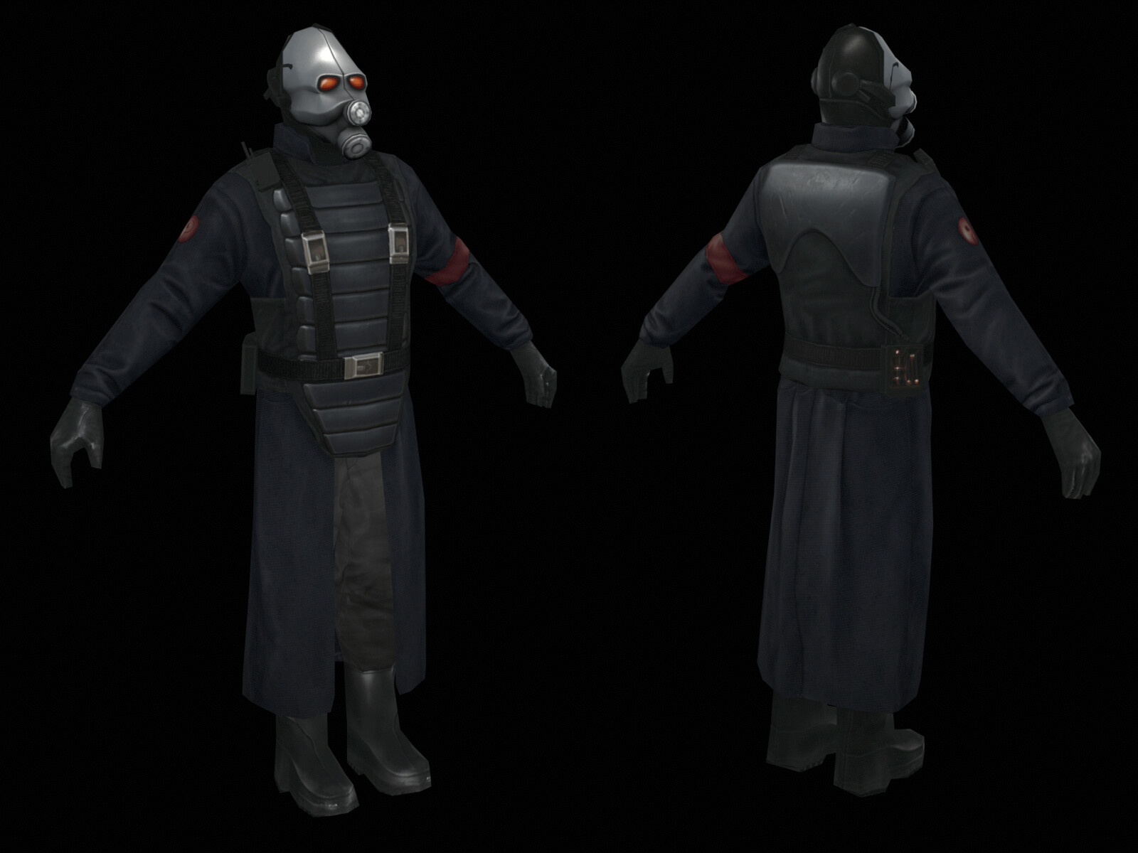 Yegor Pryshchep - Low Poly Characters for Conscript (FTEQW Half-Life ...