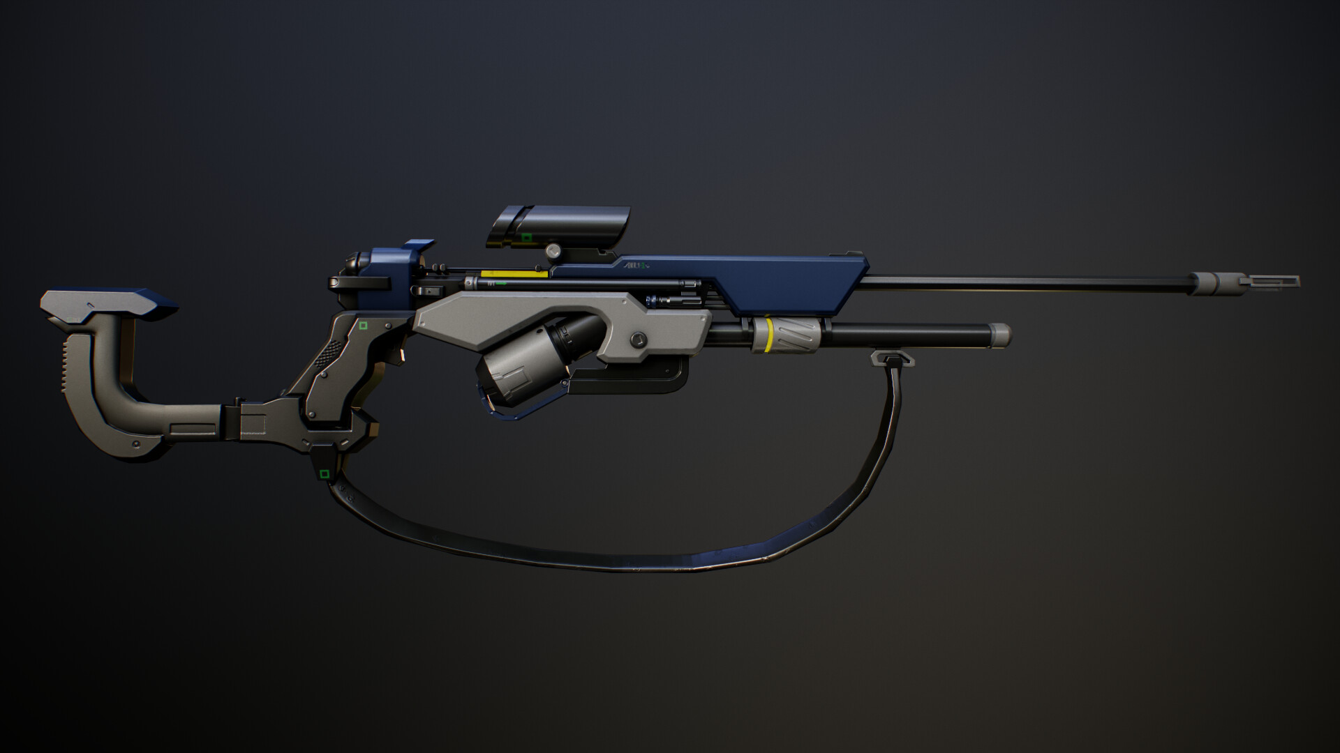 ArtStation - Ana's Rifle Overwatch