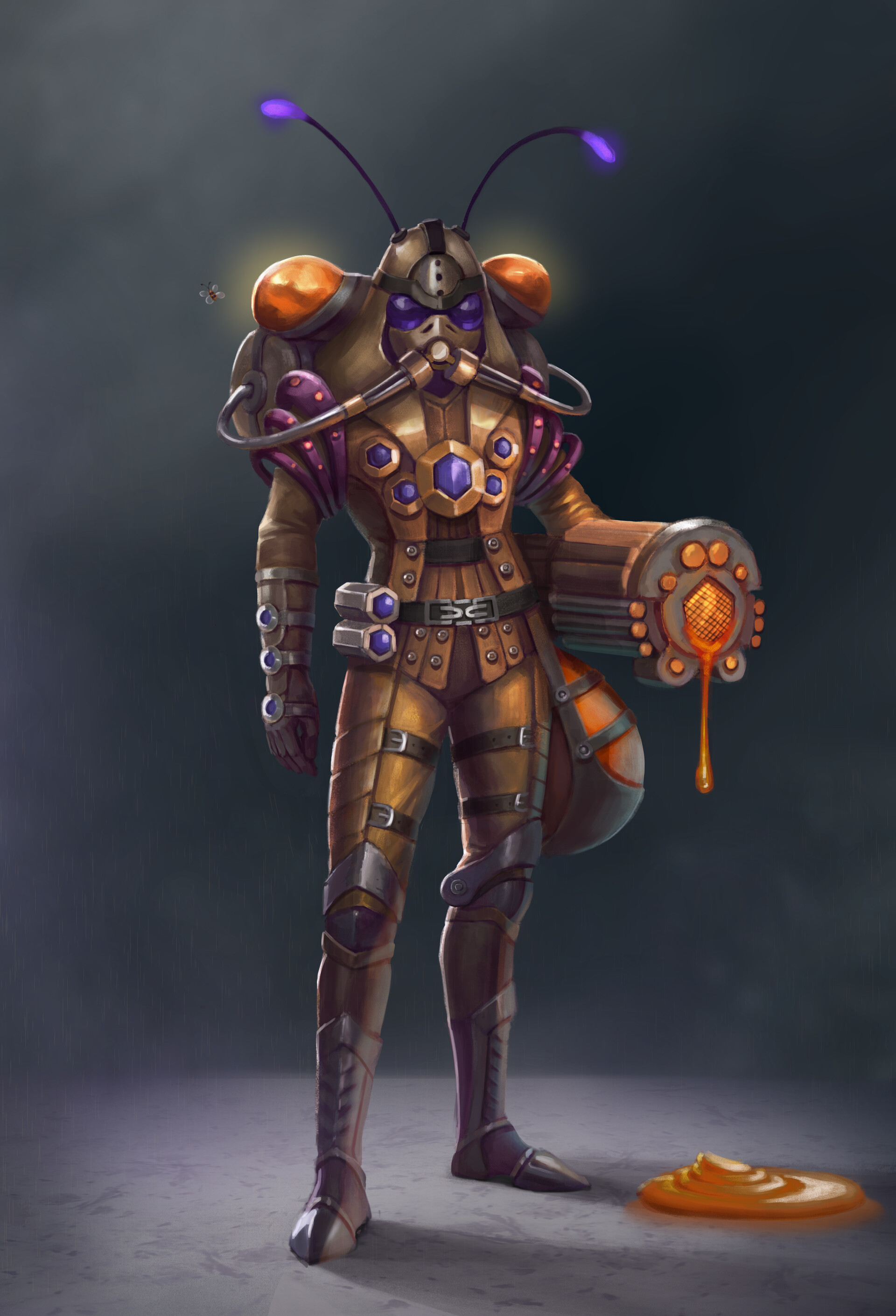 ArtStation Honey soldier