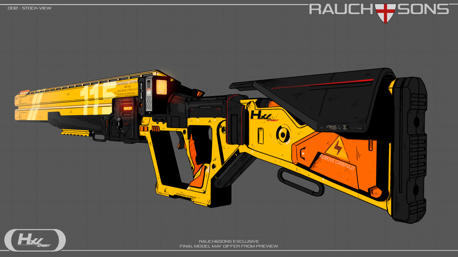 HXL SPORT - 3D LINE - BACK