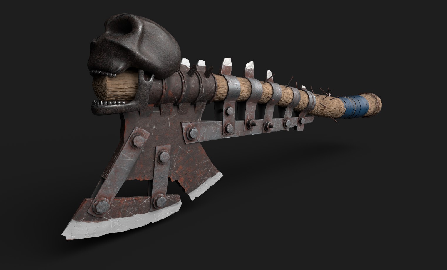 ArtStation Post Apocalyptic Axe