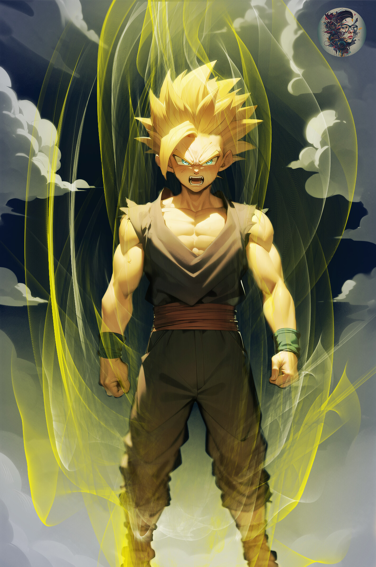 ArtStation - Son Goku Super Saiyan 1