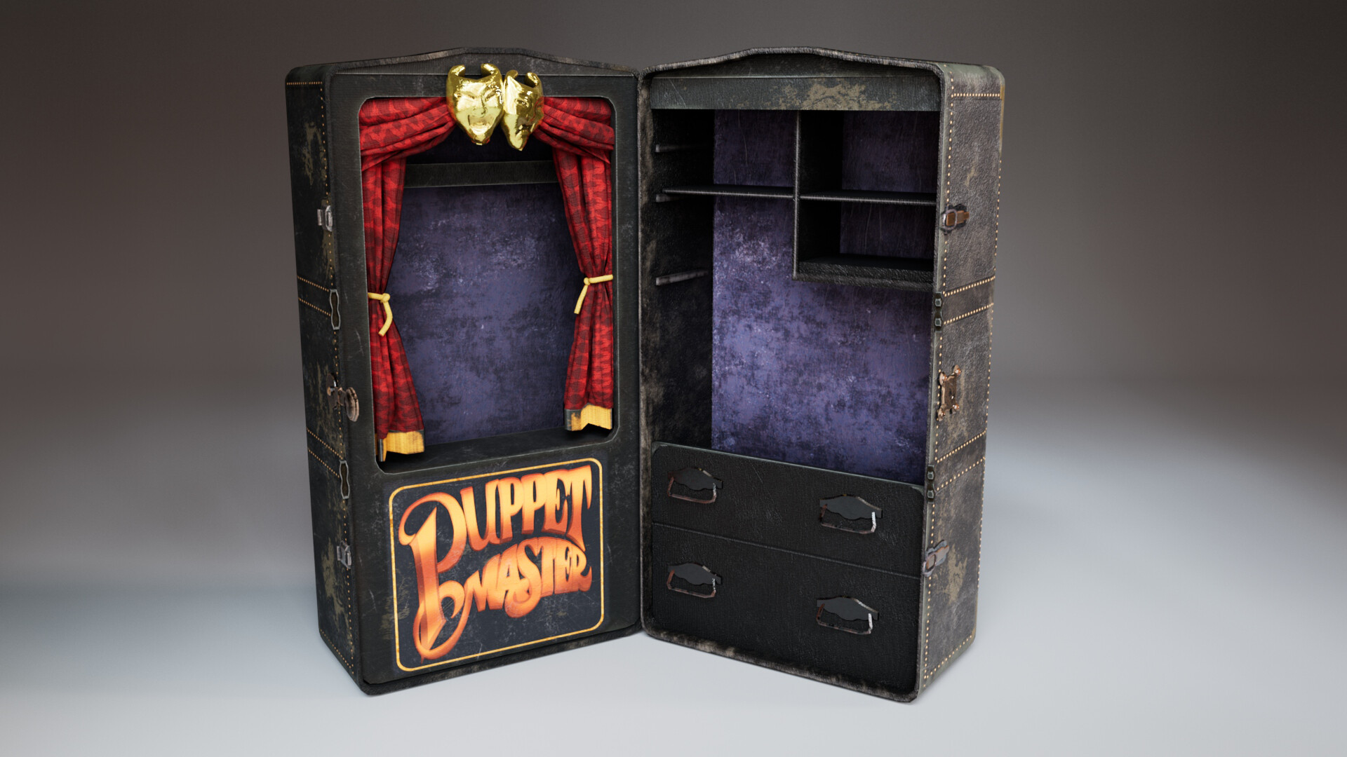 ArtStation Puppet Master Trunk (Game Asset)