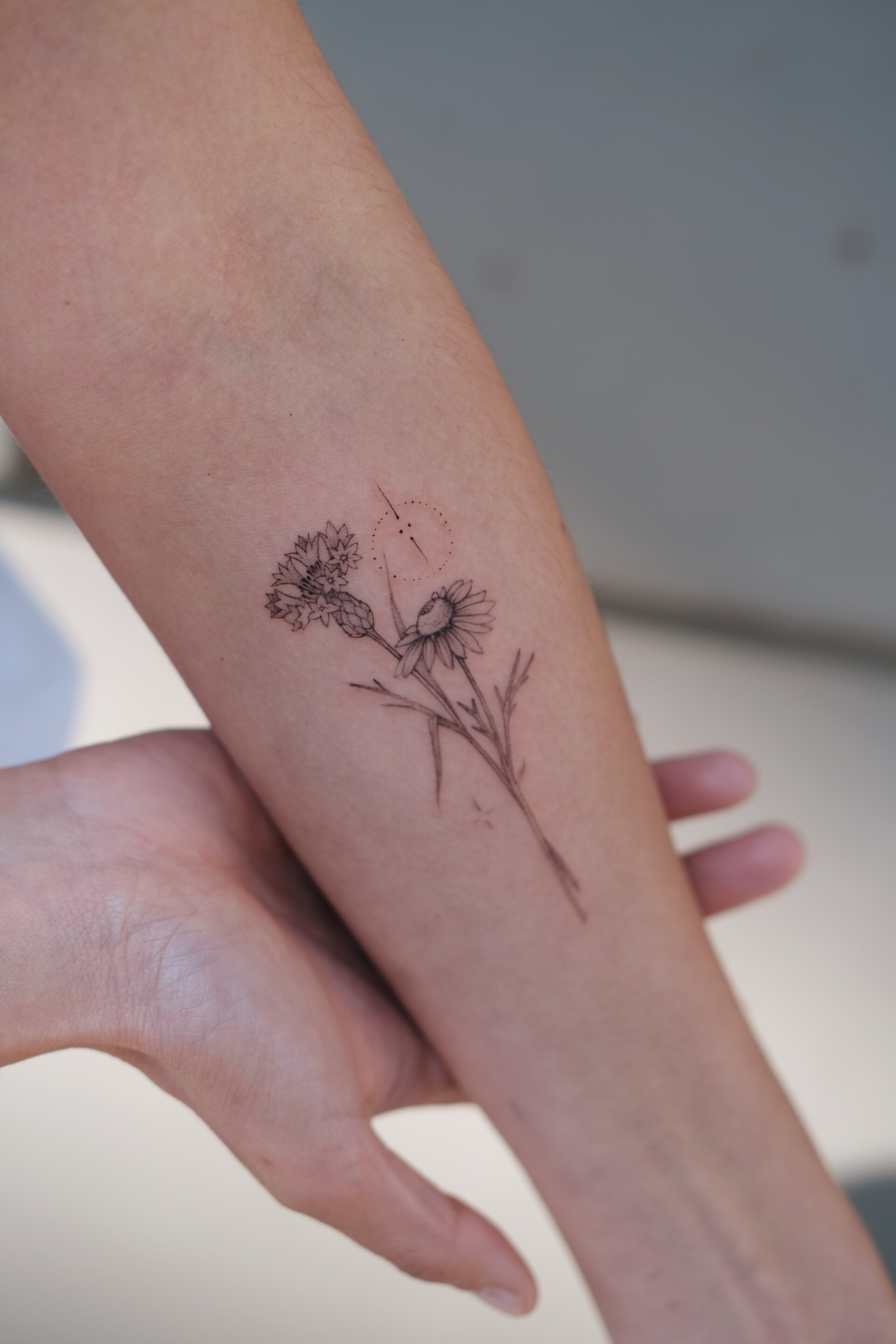 Buy Wild Flower Tattoo Online In India  Etsy India