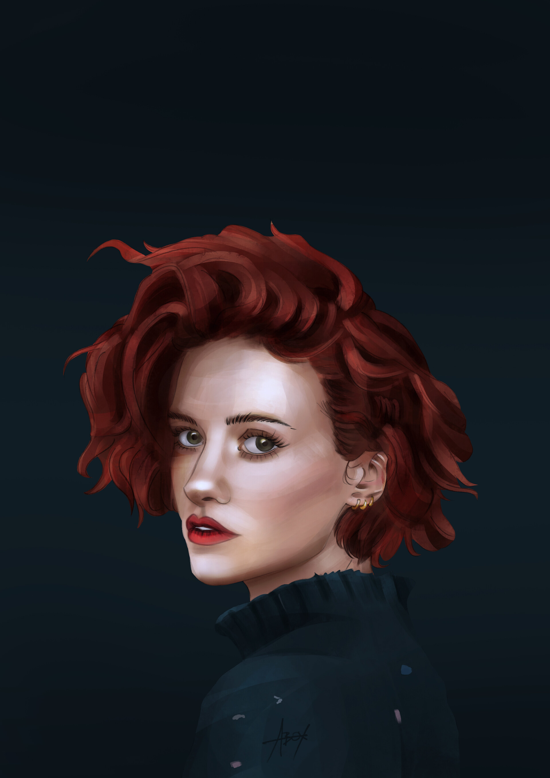 ArtStation - short hair