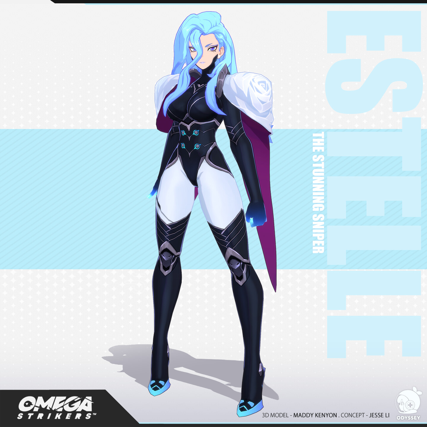 ArtStation Omega Strikers ESTELLE