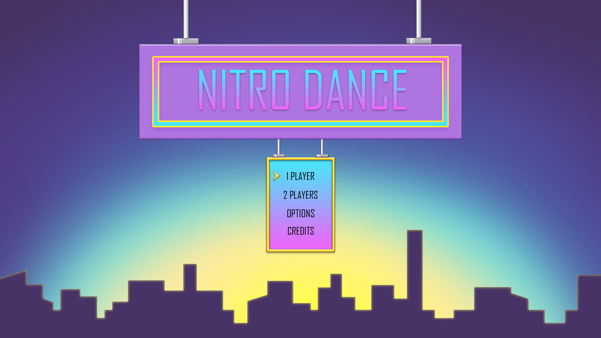ArtStation - Nitro Dance - UI Menu