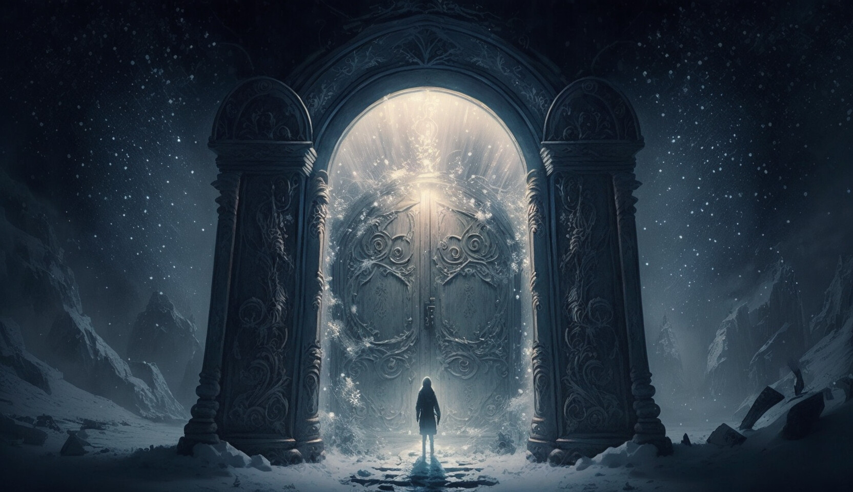 ArtStation "Portal to another world" Fantasy concept