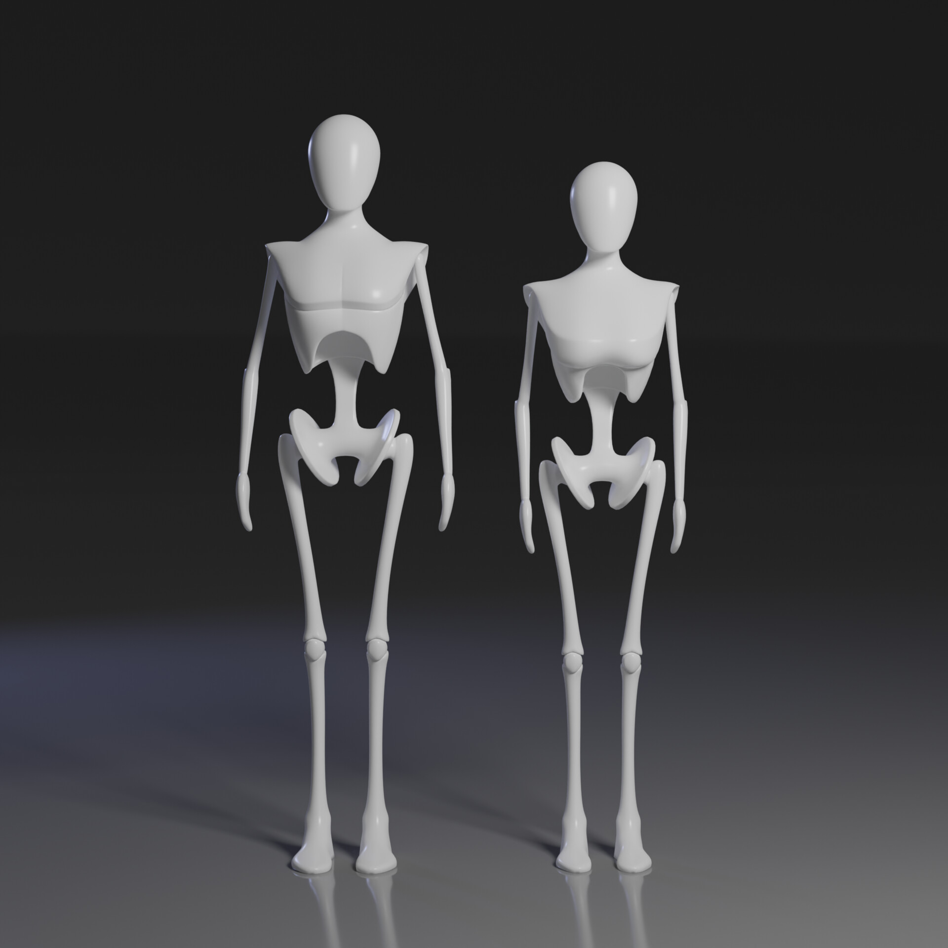 The Art of Jesse Bohorquez Loomis Mannequin Rigs