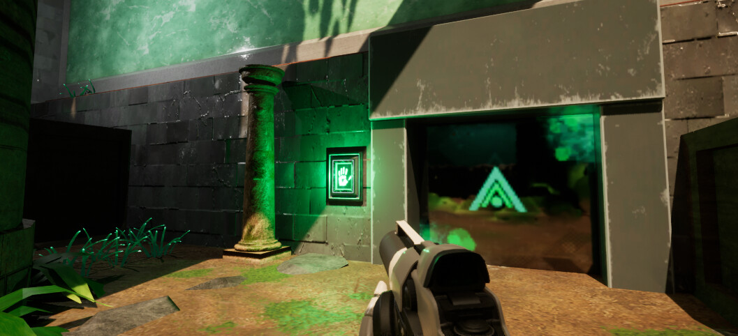 Mid tunnel exit into B site